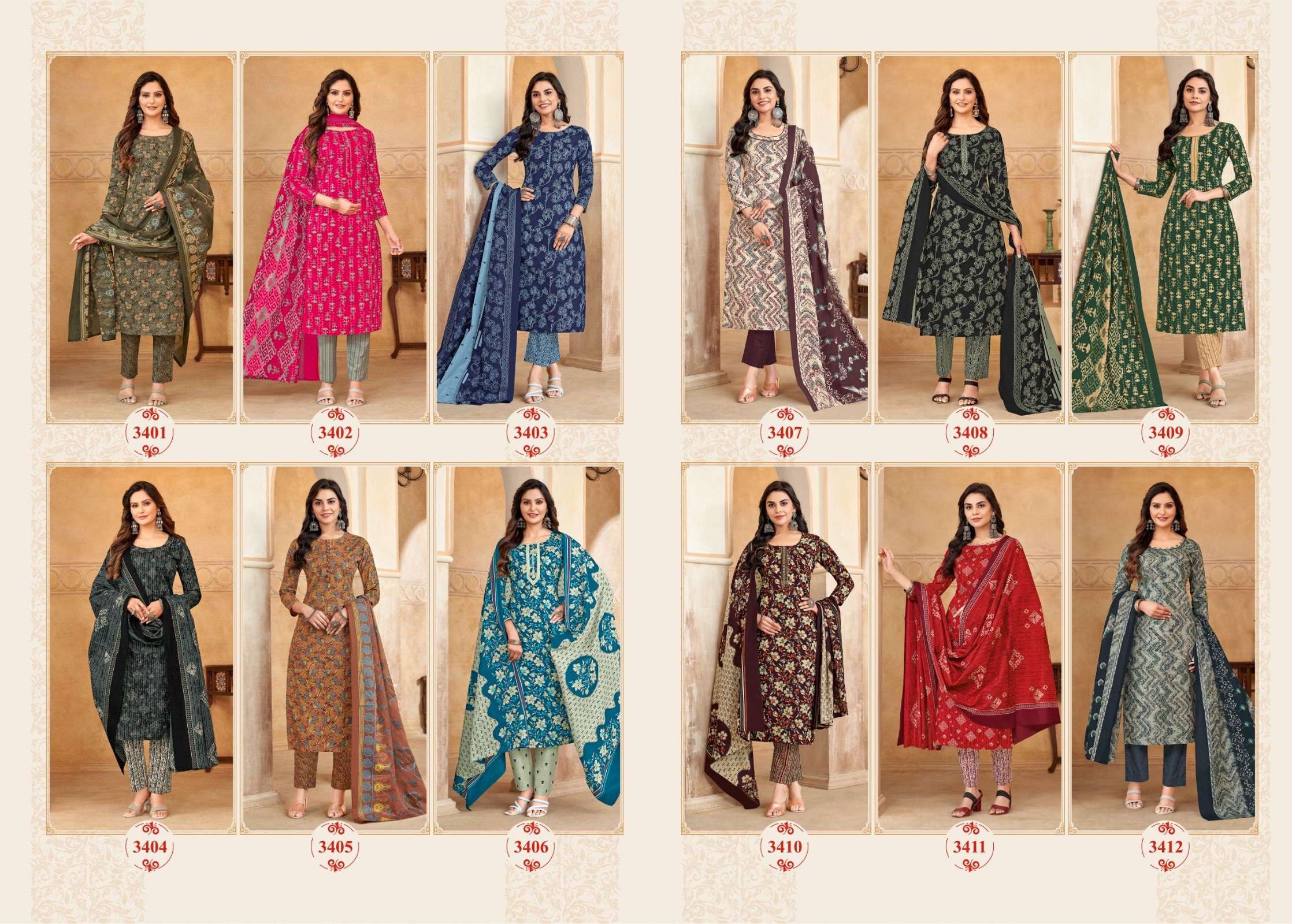 BALAJI COTTON KUMKUM VOL 34