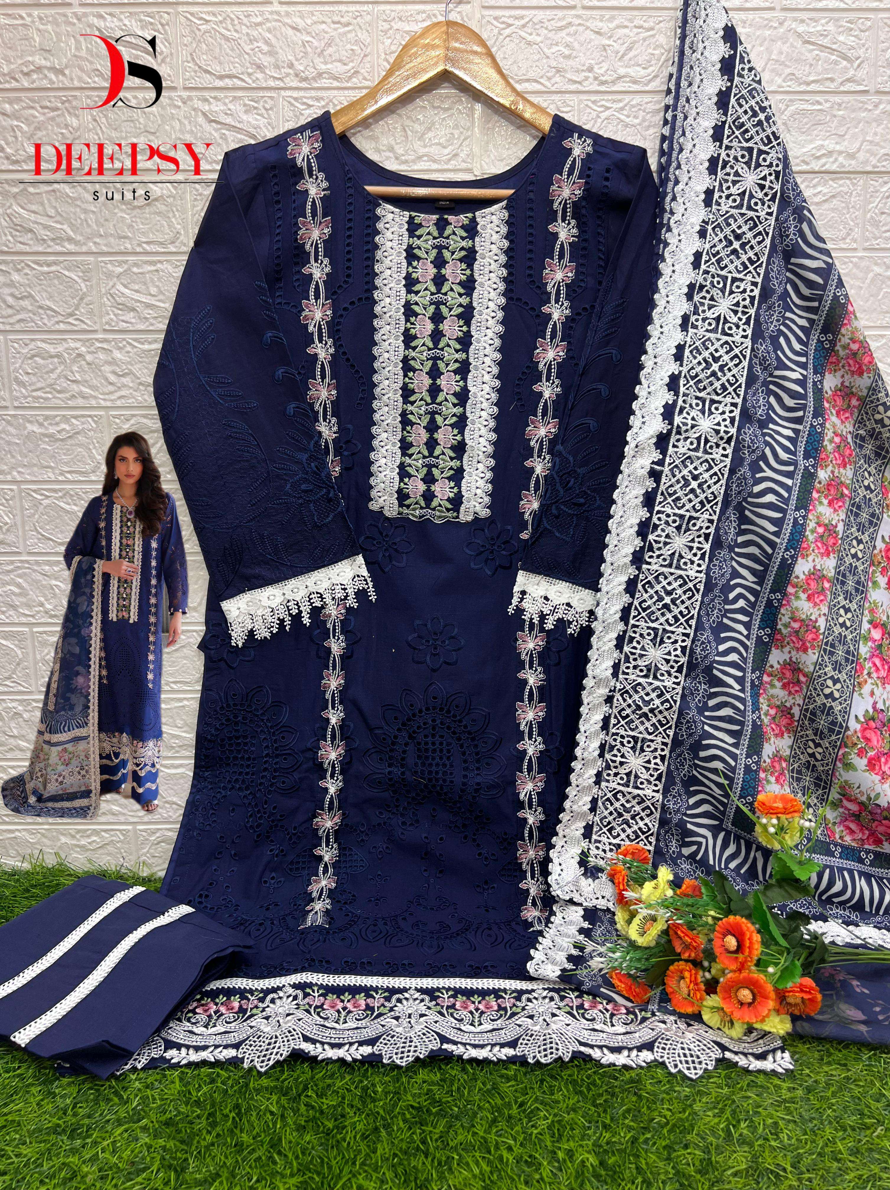 DEEPSY SUITS MARIA B EMBROIDERED LAWN 24 NX 