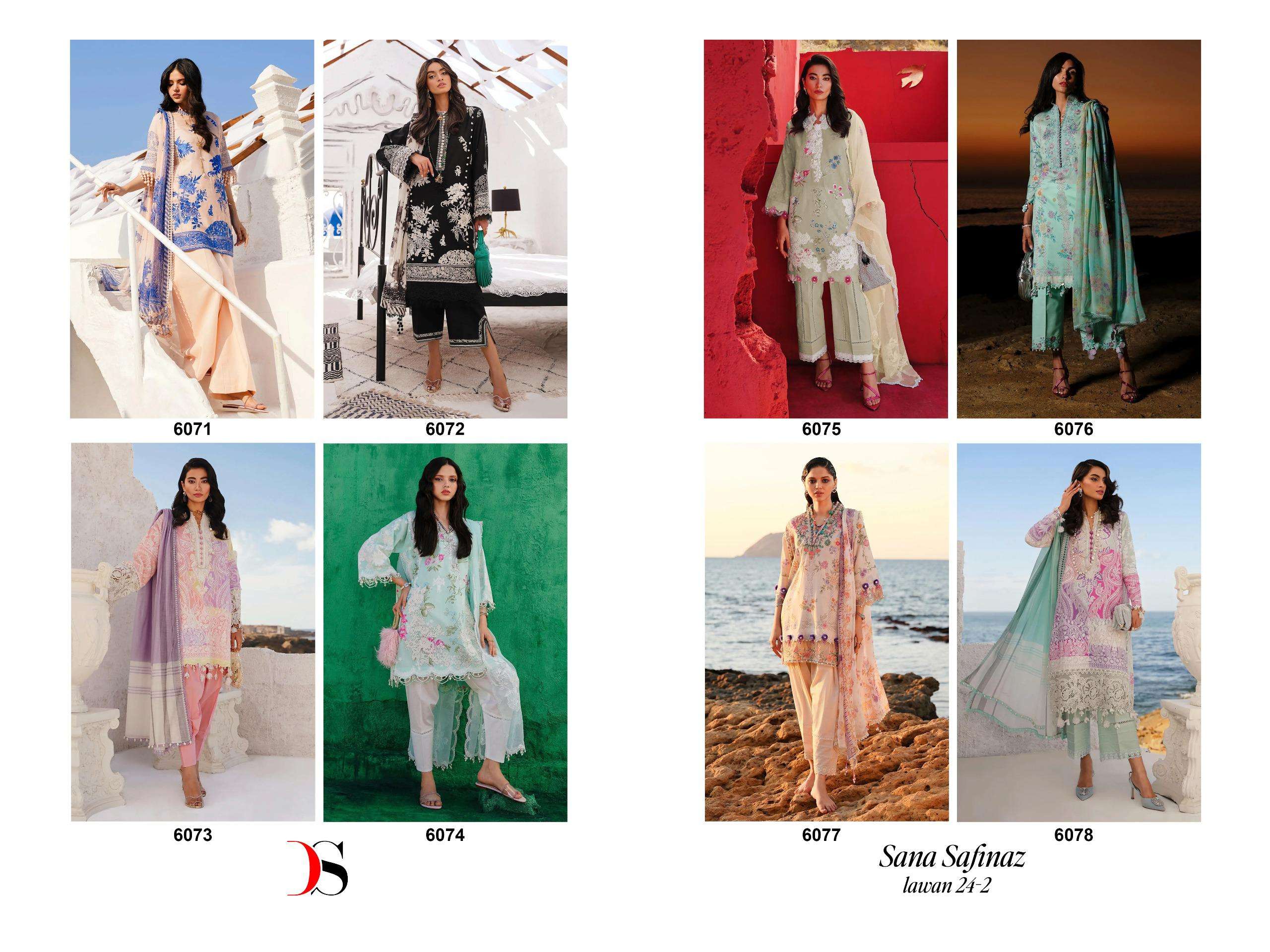 DEEPSY SUITS SANA SAFINAZ MUZLIN 24 VOL 2 