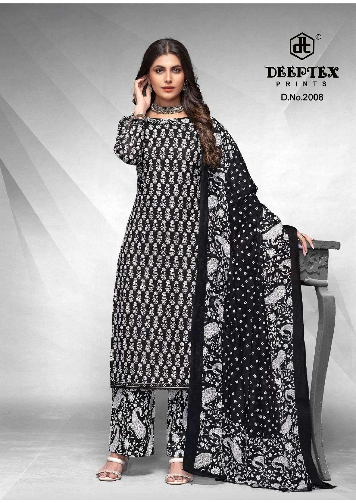 DEEPTEX PRINTS AALIZA BLACK & WHITE SPECIAL VOL 2  