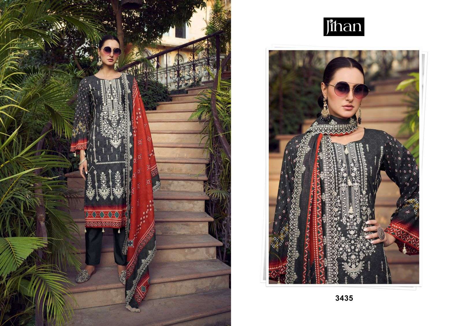 JIHAN BIN SAEED LAWN COLLECTION VOL 10