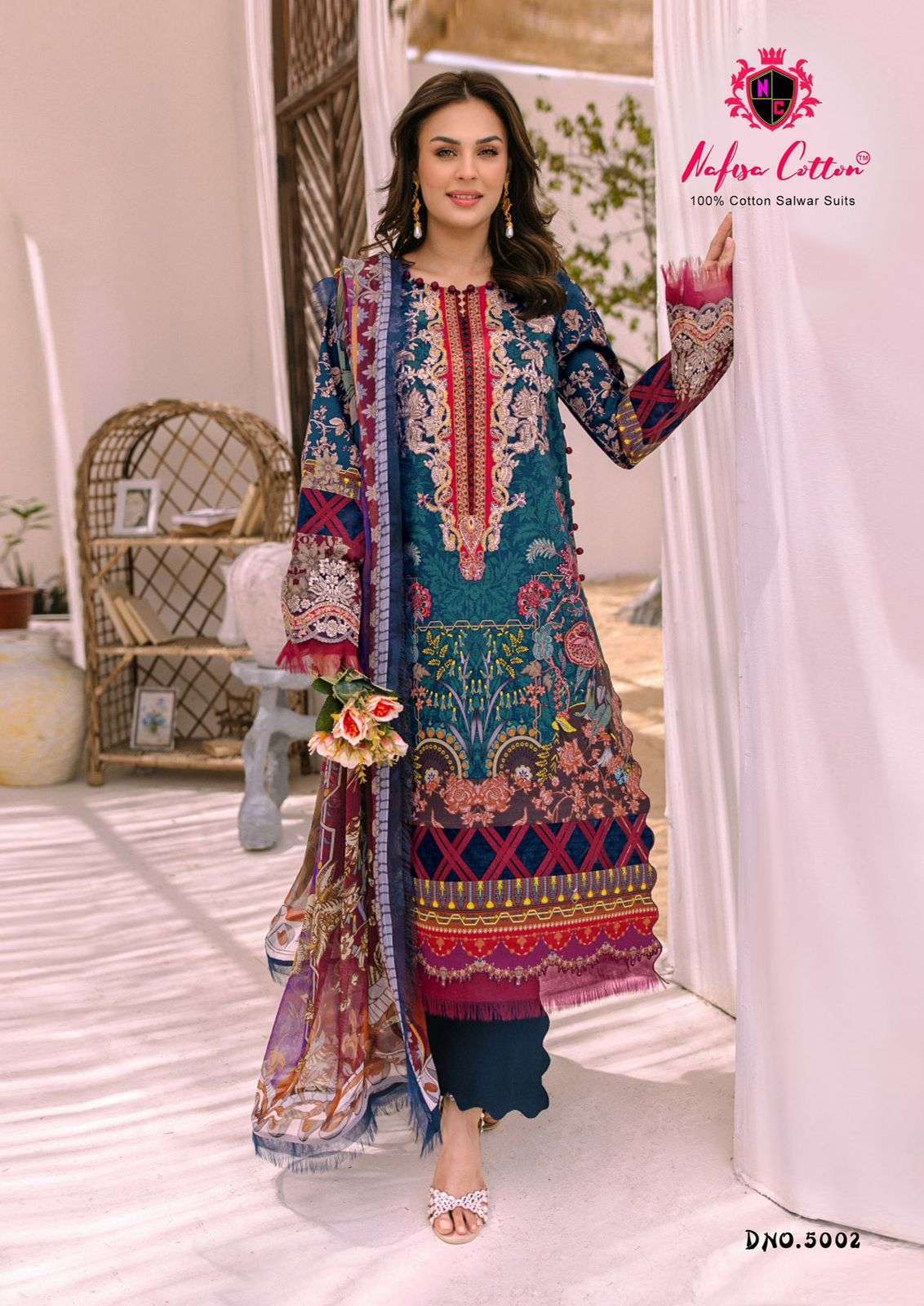 NAFISA COTTON ANDAAZ KARACHI SUITS VOL 5 