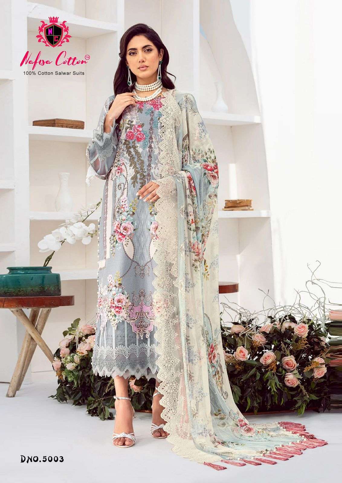 NAFISA COTTON ANDAAZ KARACHI SUITS VOL 5 