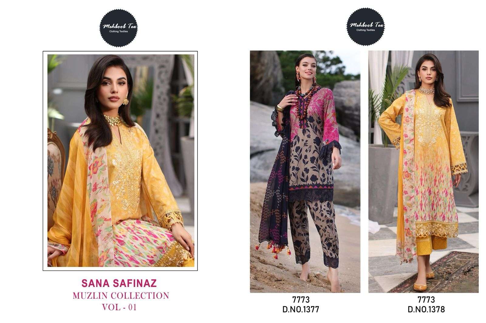  SANA SAFINAZ MUZLIN COLLECTION VOL 1 