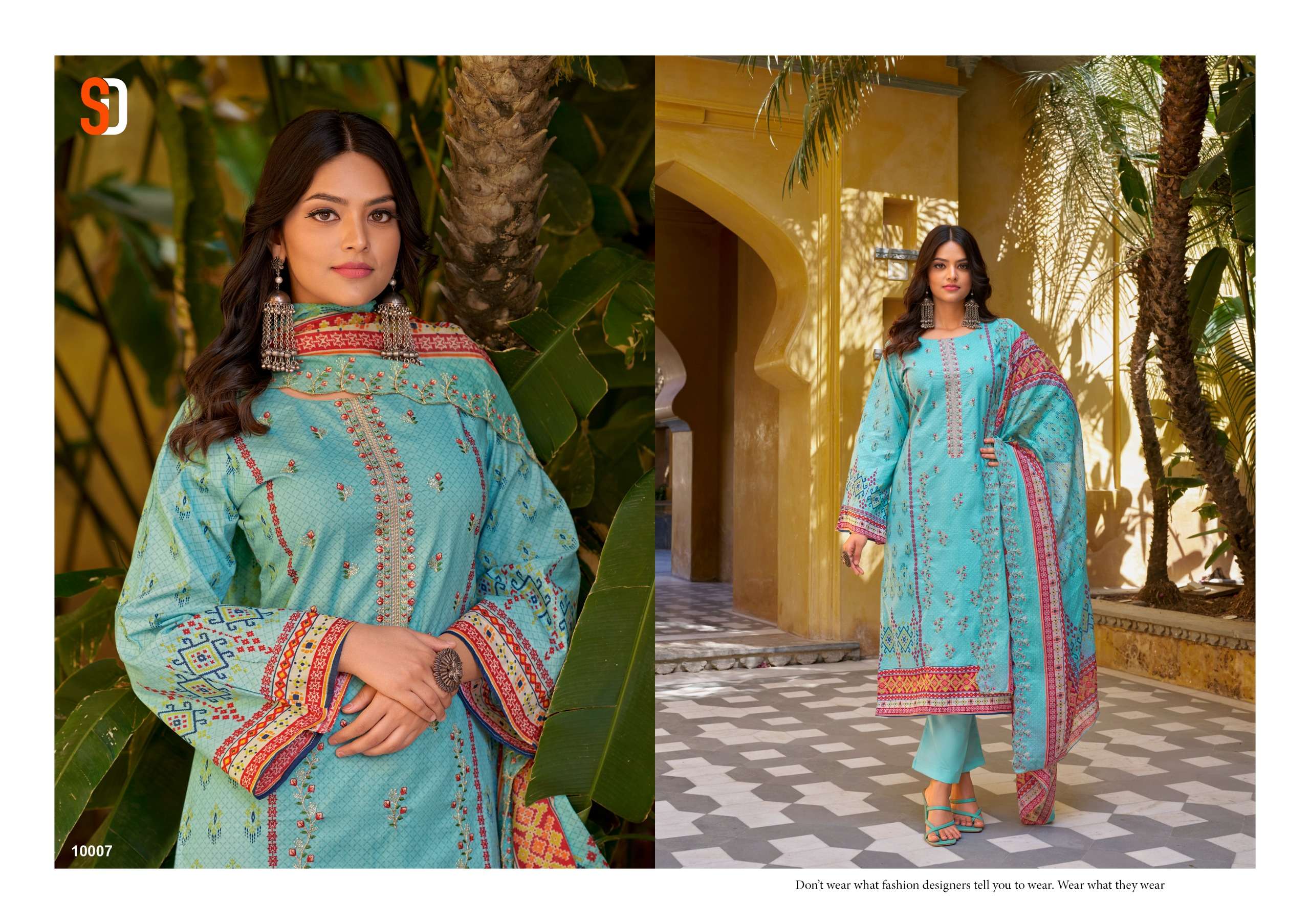 SHARADDHA DESIGNER BIN SAEED LAWN COLLECTION VOL 10 