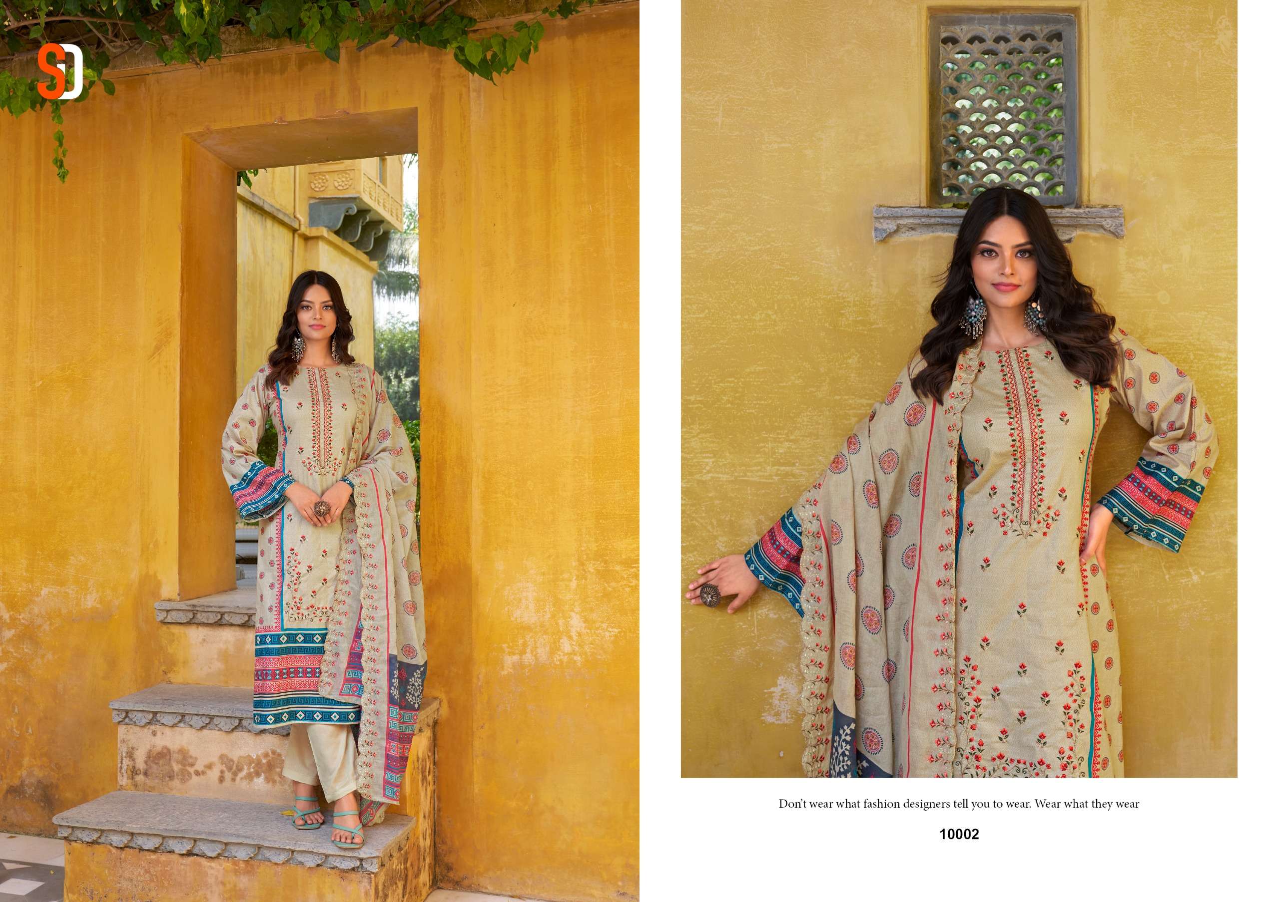 SHARADDHA DESIGNER BIN SAEED LAWN COLLECTION VOL 10 