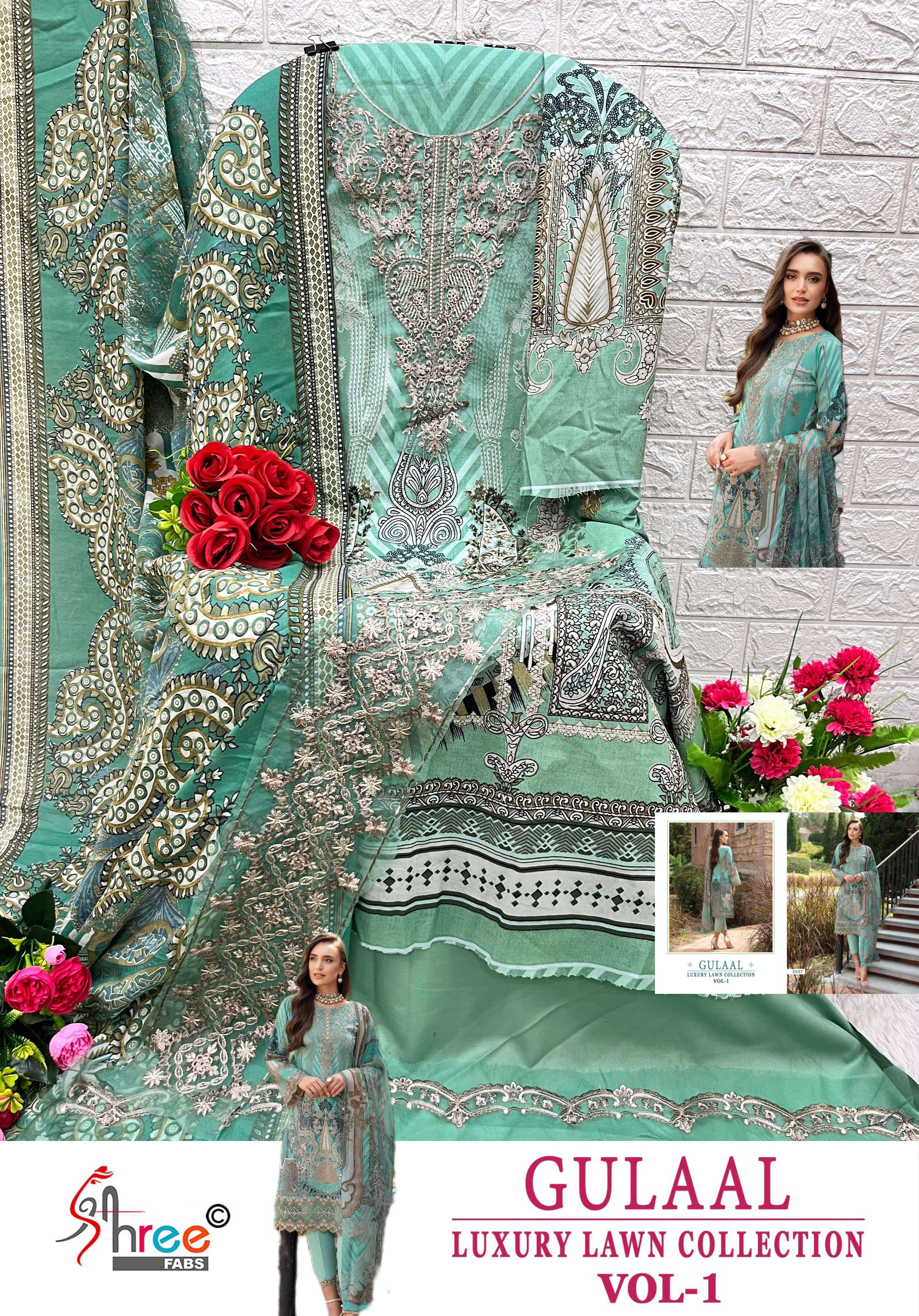 SHREE FABS GULAAL LUXURY LAWN COLLECTION VOL 1