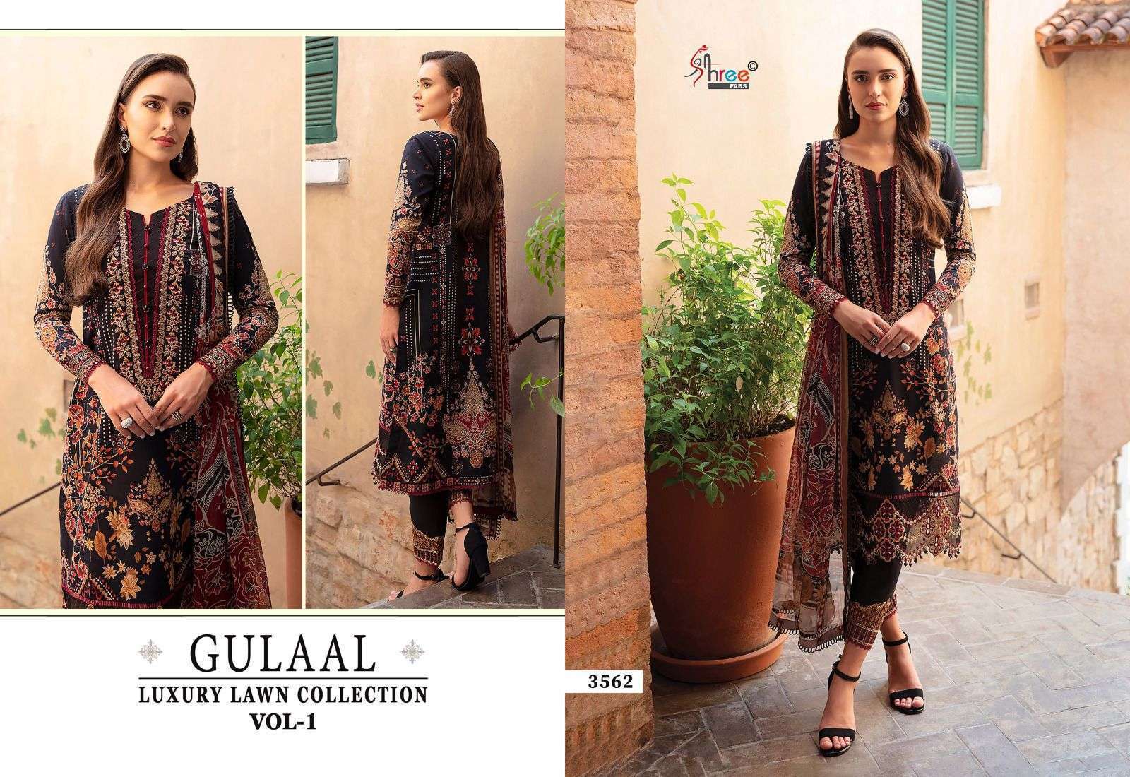 SHREE FABS GULAAL LUXURY LAWN COLLECTION VOL 1