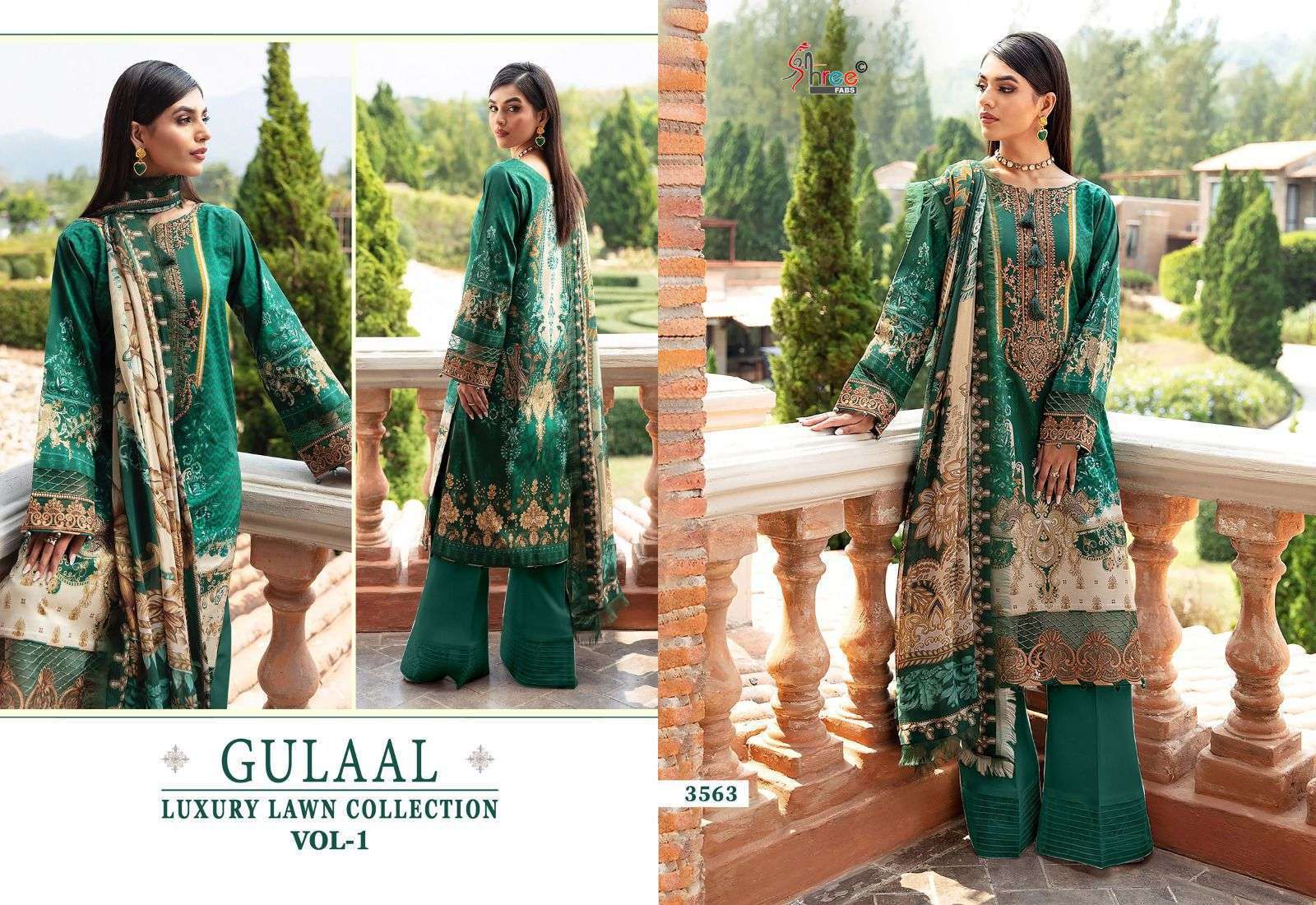 SHREE FABS GULAAL LUXURY LAWN COLLECTION VOL 1