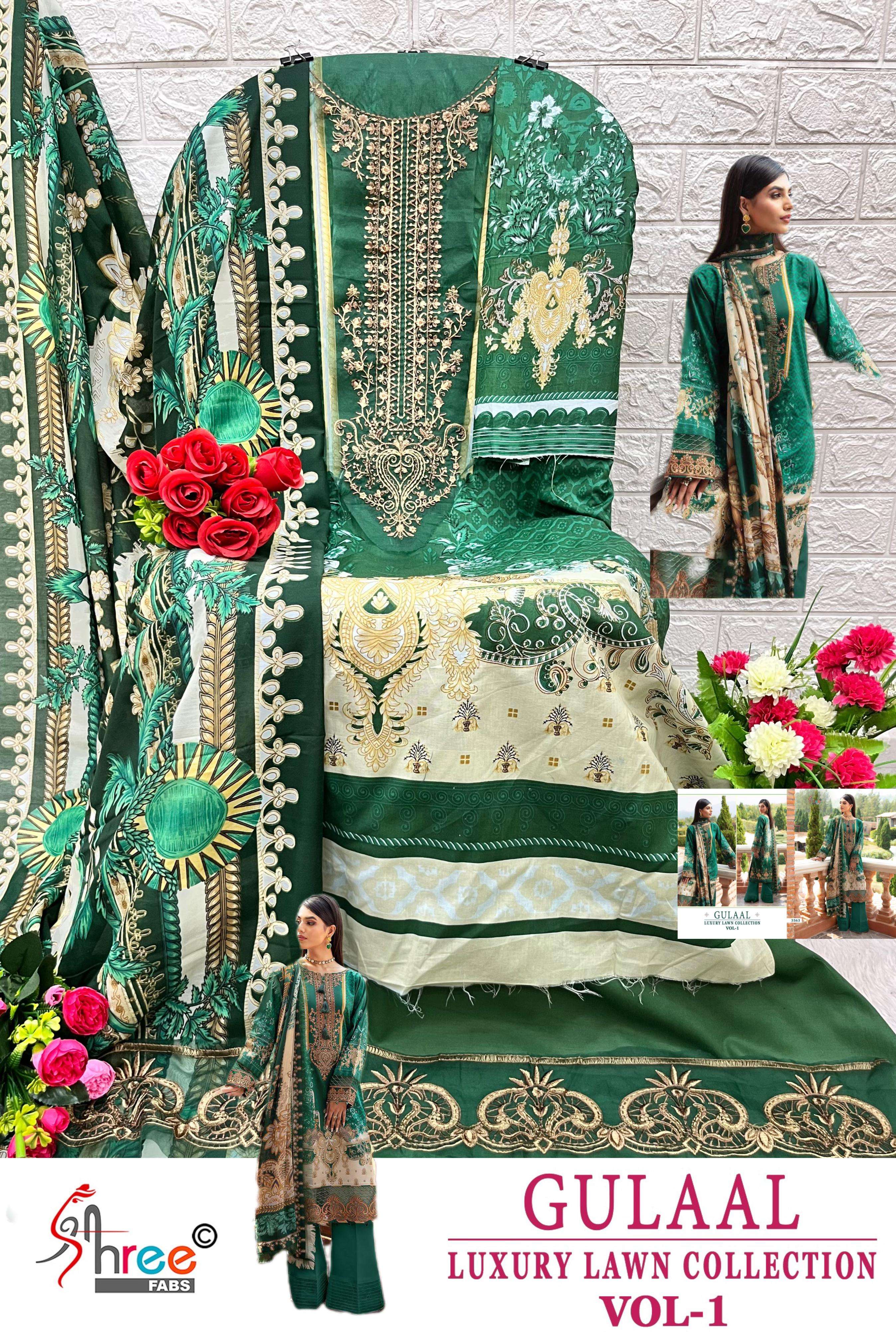 SHREE FABS GULAAL LUXURY LAWN COLLECTION VOL 1