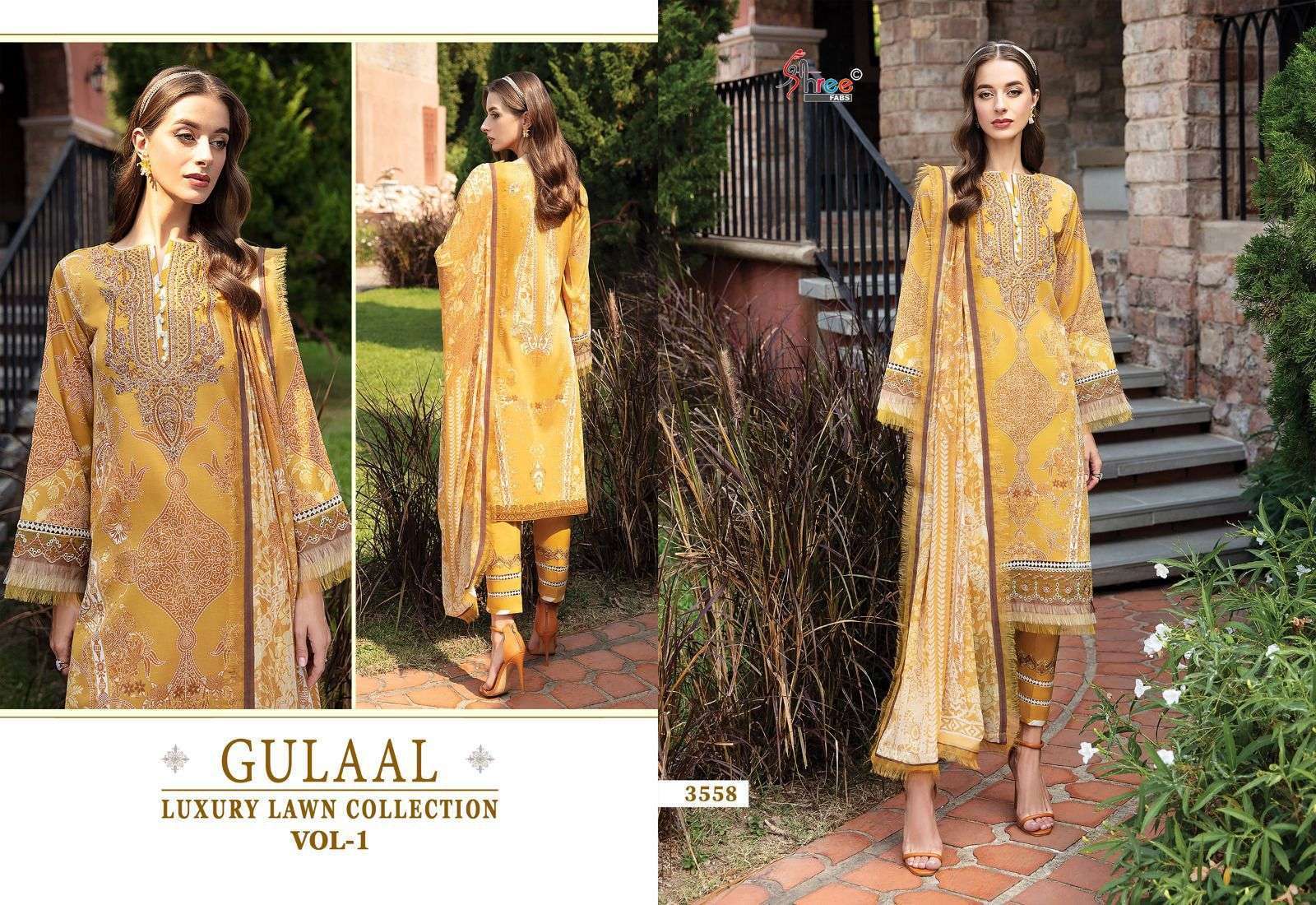 SHREE FABS GULAAL LUXURY LAWN COLLECTION VOL 1