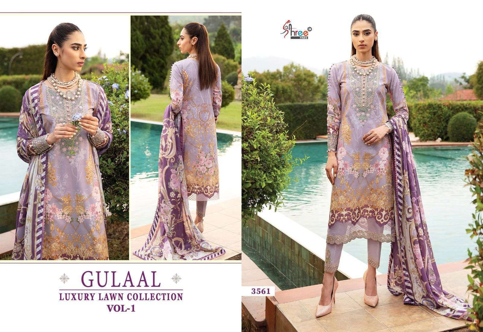 SHREE FABS GULAAL LUXURY LAWN COLLECTION VOL 1