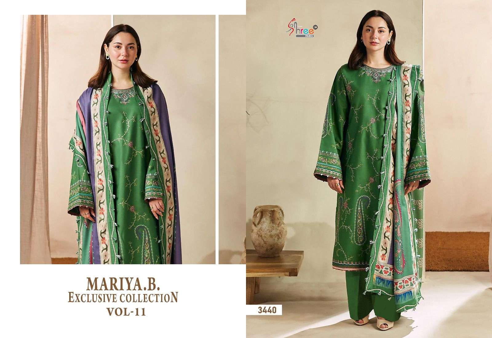 SHREE FABS MARIA B EXCLUSIVE COLLECTION VOL 11 