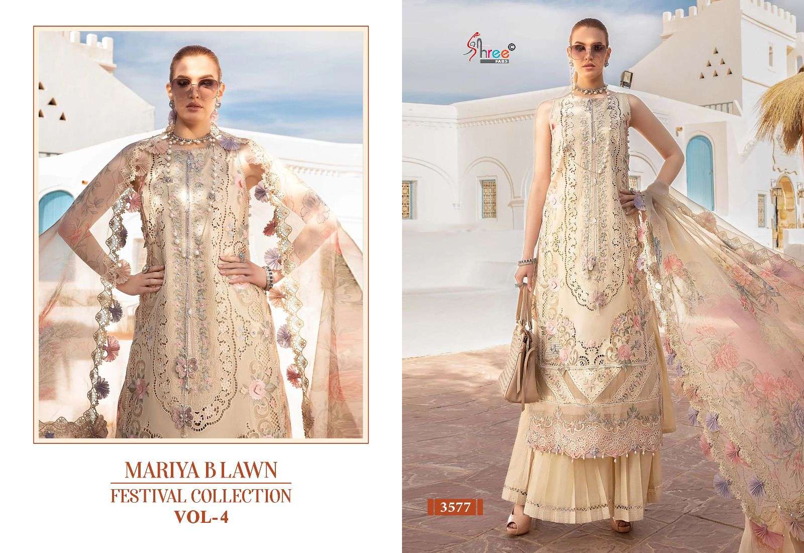 SHREE FABS MARIYA B LAWN FESTIVAL COLLECTION VOL 4