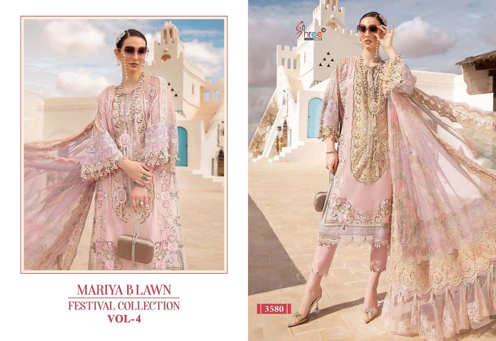 SHREE FABS MARIYA B LAWN FESTIVAL COLLECTION VOL 4