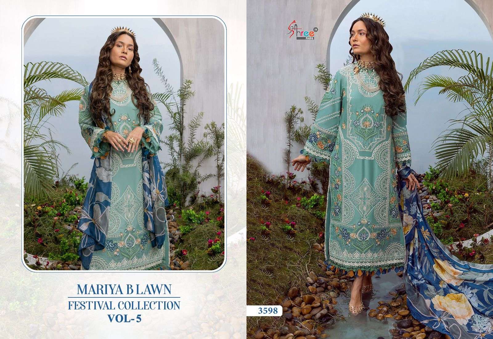 SHREE FABS MARIYA B LAWN FESTIVAL COLLECTION VOL 5