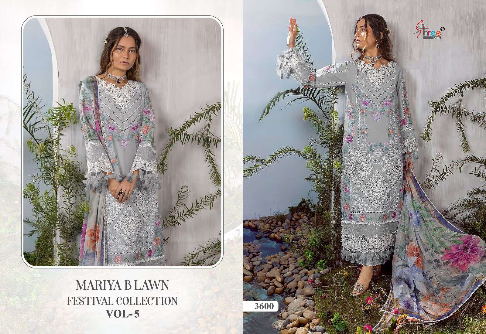 SHREE FABS MARIYA B LAWN FESTIVAL COLLECTION VOL 5