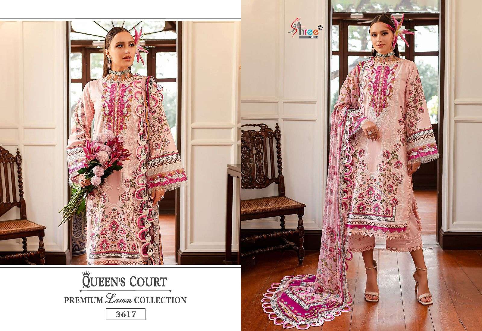 SHREE FABS QUEENS COURT PREMIUM LAWN COLLECTION