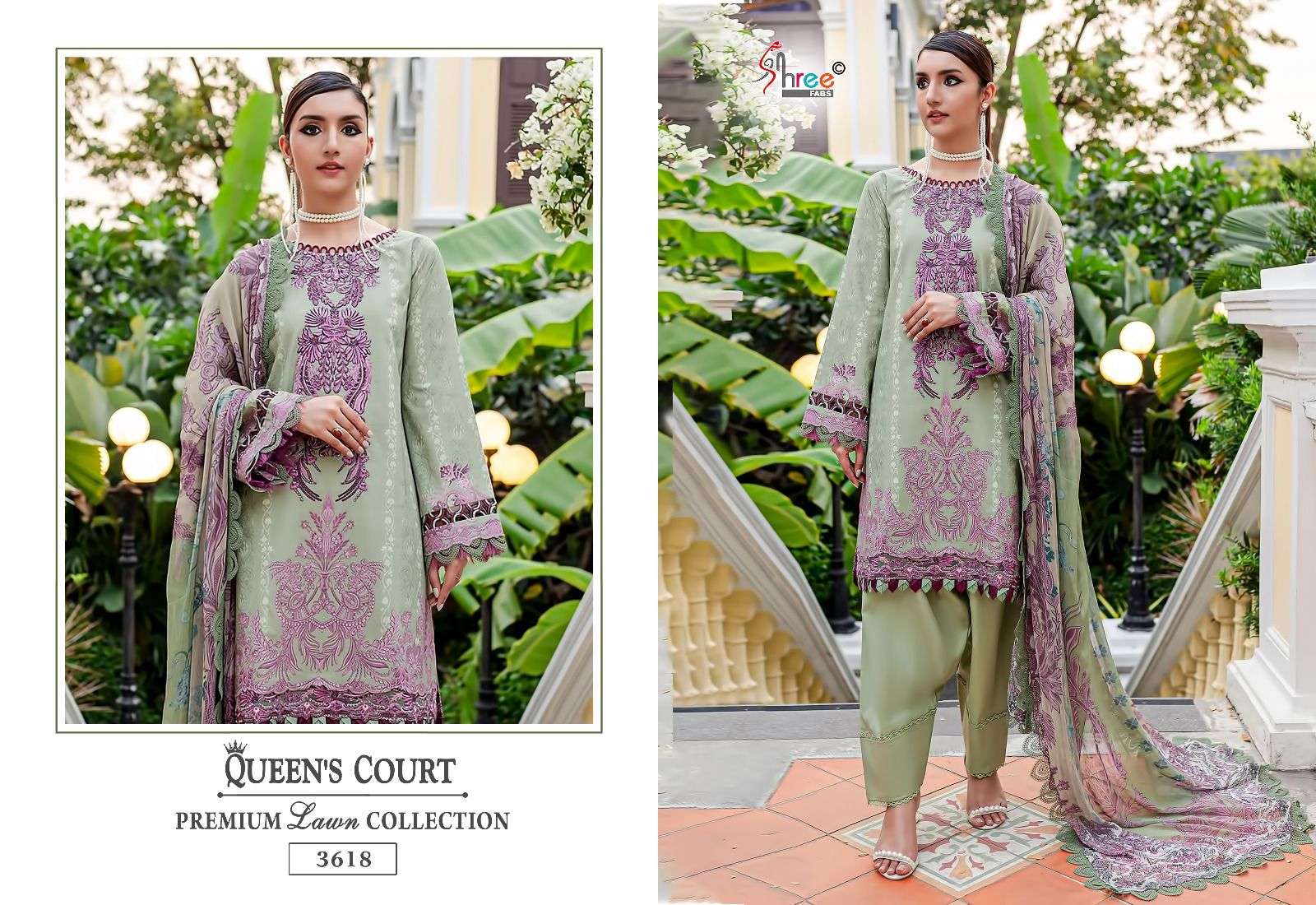 SHREE FABS QUEENS COURT PREMIUM LAWN COLLECTION