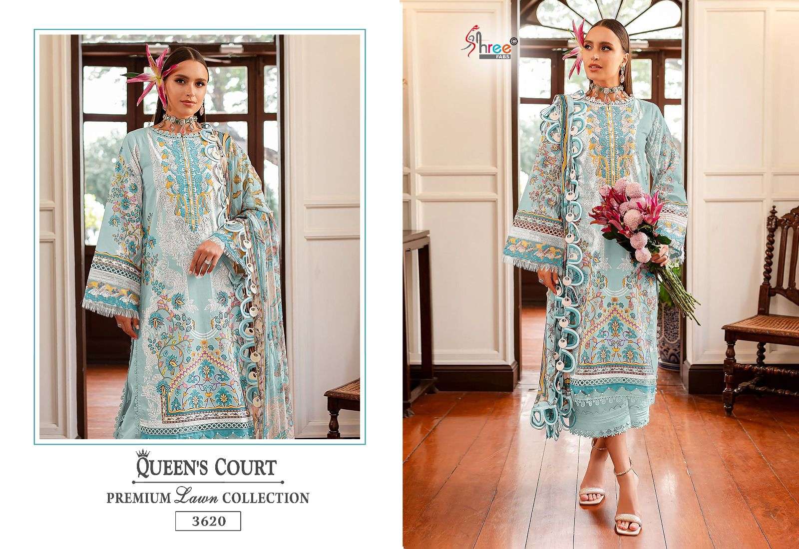 SHREE FABS QUEENS COURT PREMIUM LAWN COLLECTION