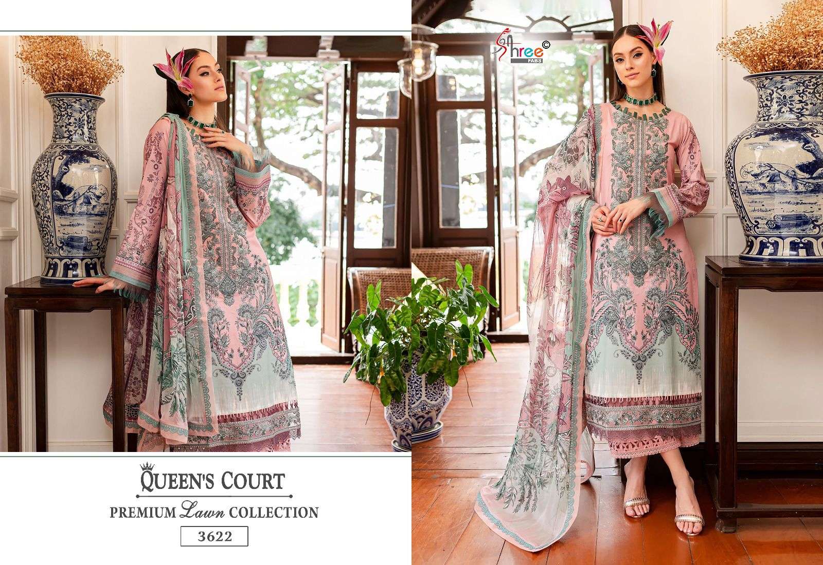 SHREE FABS QUEENS COURT PREMIUM LAWN COLLECTION