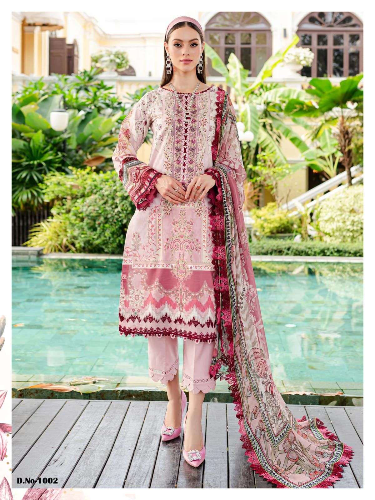 SHREE OM FAB RANG RASIYA ELAN LAWN COLLECTION 