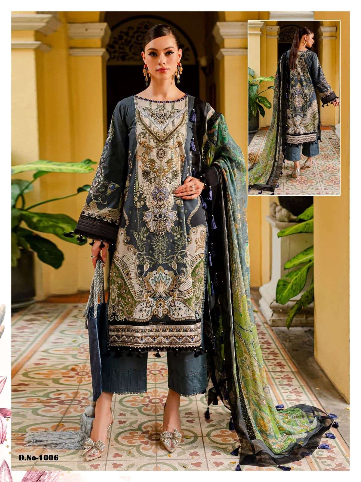 SHREE OM FAB RANG RASIYA ELAN LAWN COLLECTION 