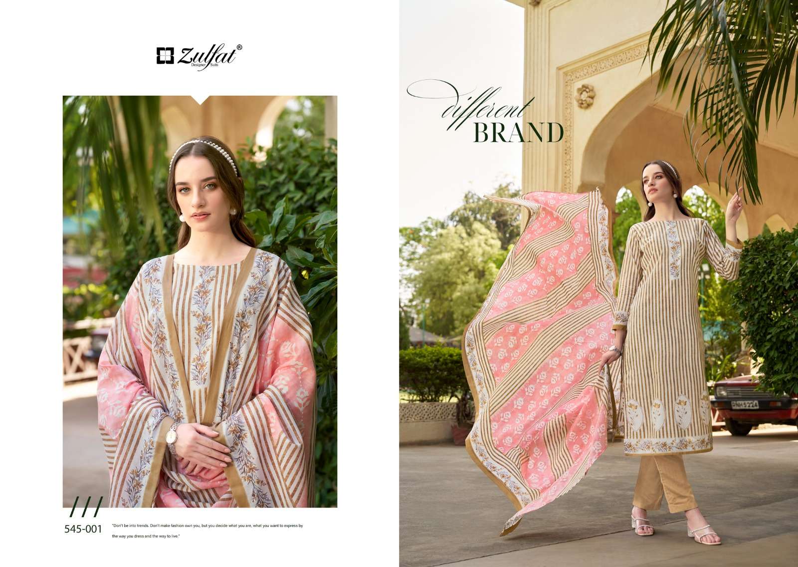 ZULFAT DESIGNER SUITS FARHANA VOL 5