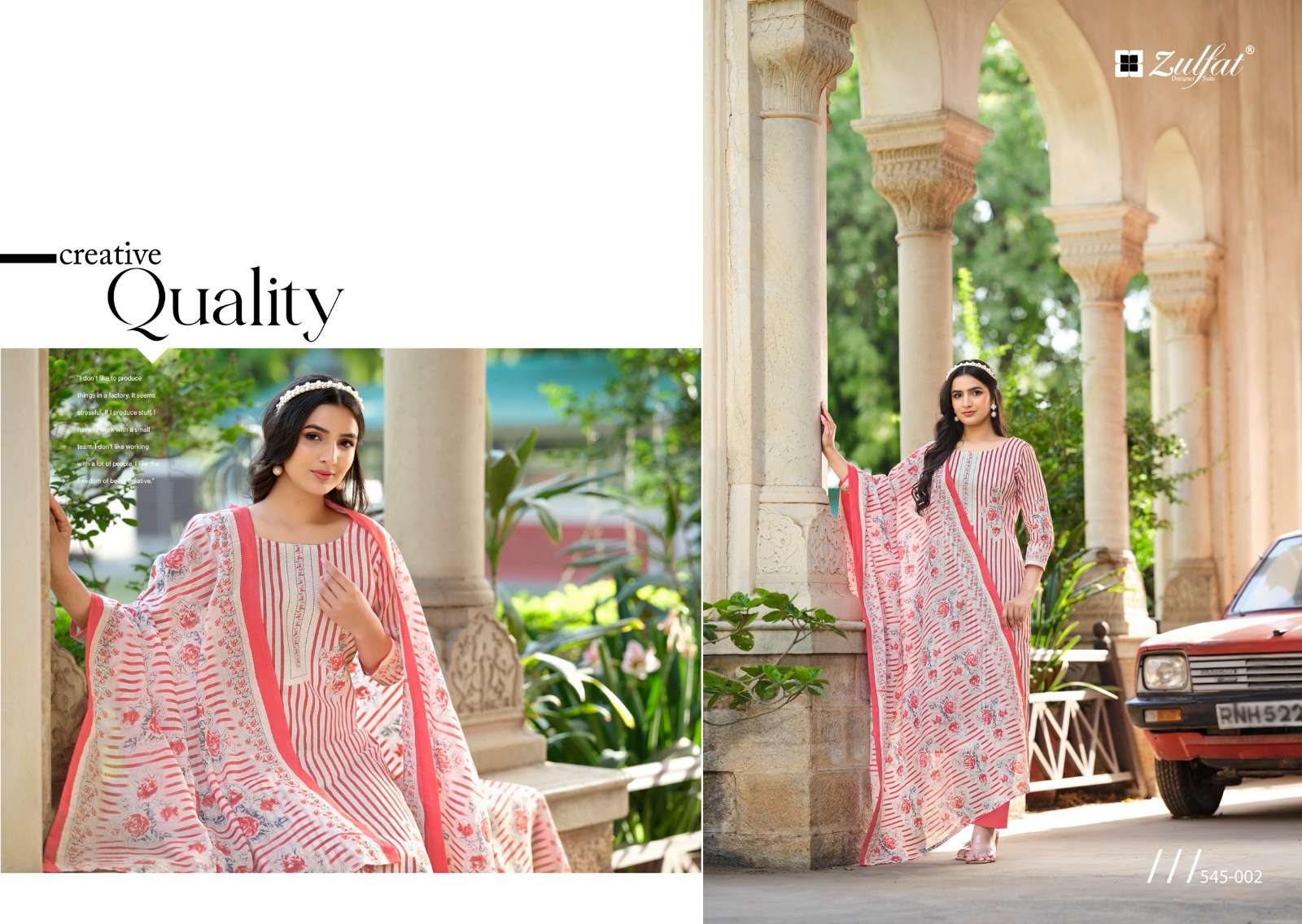 ZULFAT DESIGNER SUITS FARHANA VOL 5