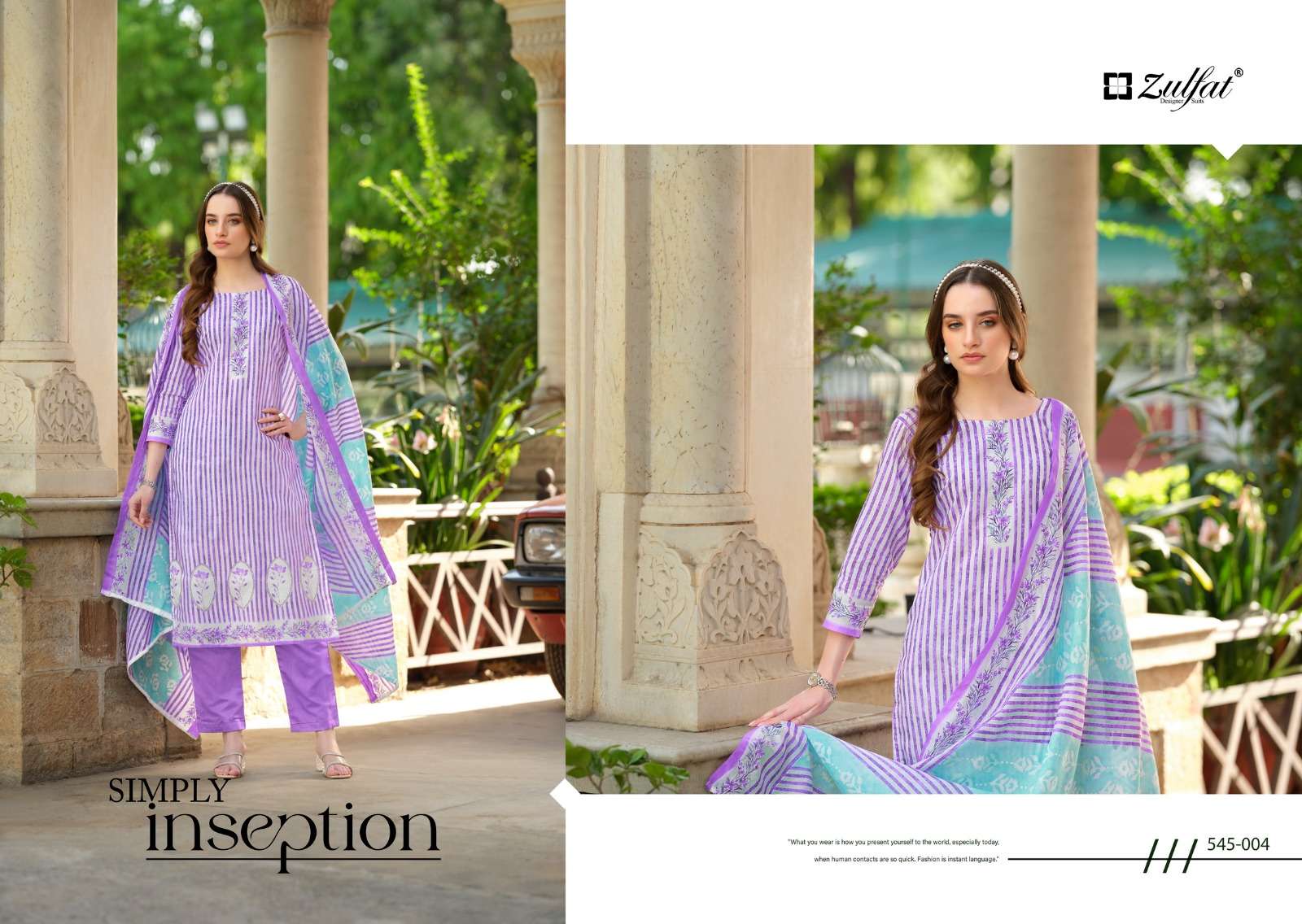 ZULFAT DESIGNER SUITS FARHANA VOL 5