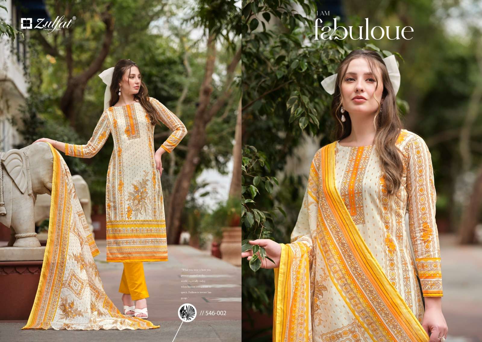 ZULFAT DESIGNER SUITS MARYAM VOL 4 