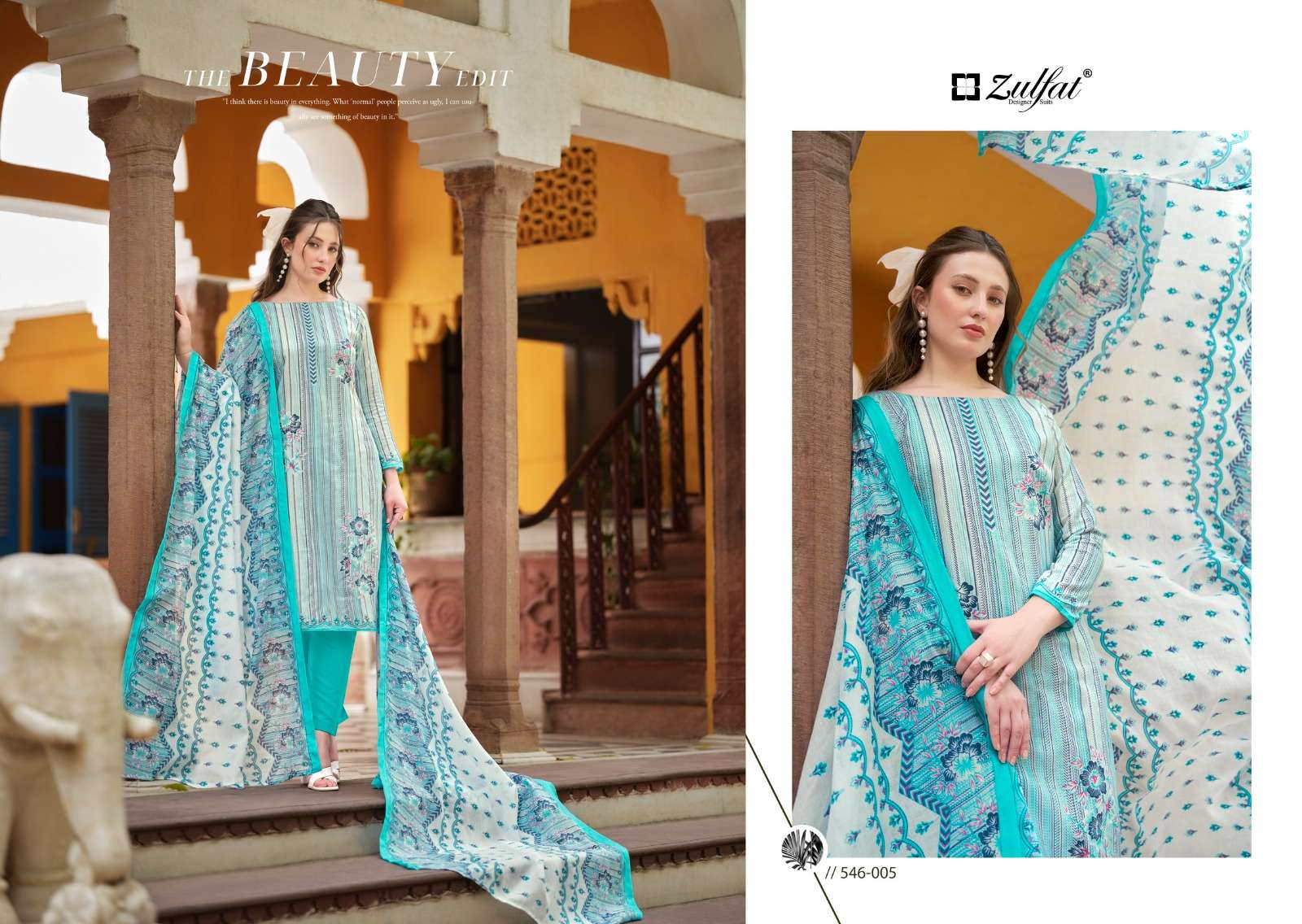 ZULFAT DESIGNER SUITS MARYAM VOL 4 