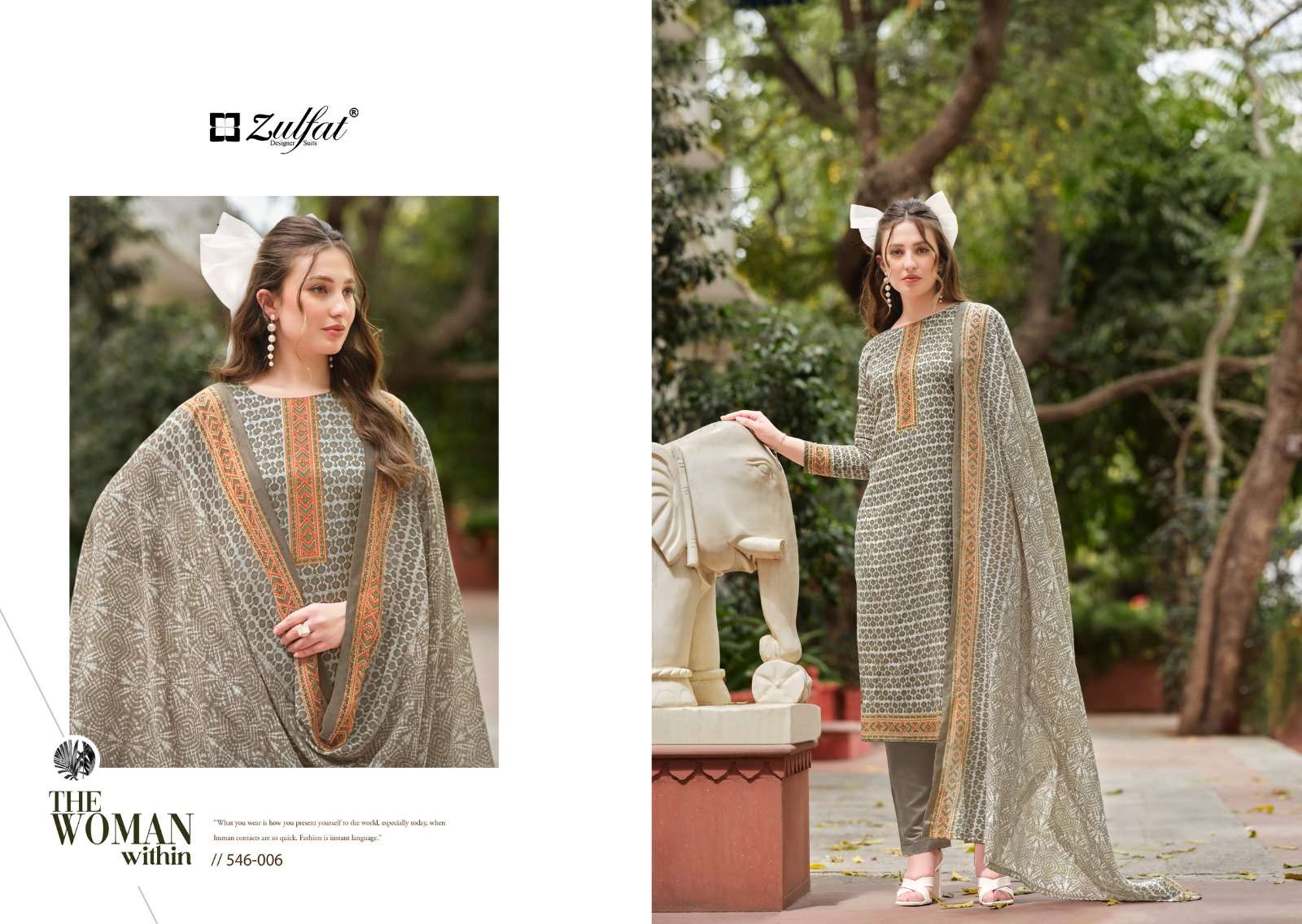 ZULFAT DESIGNER SUITS MARYAM VOL 4 