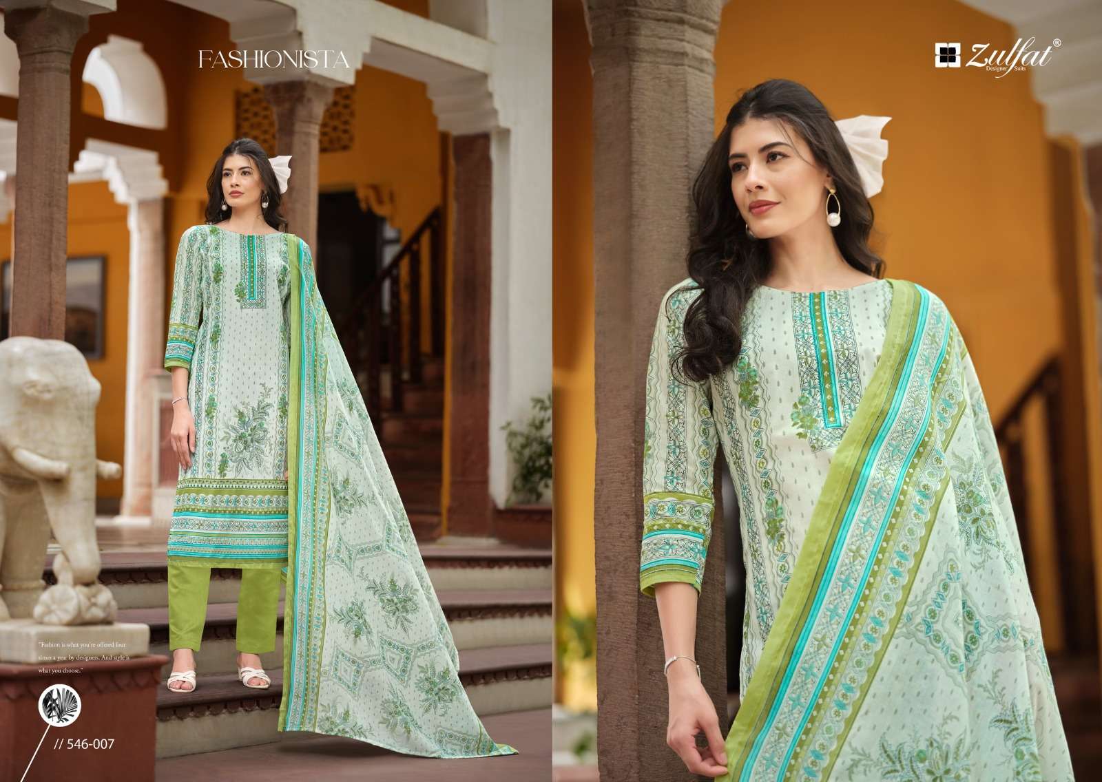 ZULFAT DESIGNER SUITS MARYAM VOL 4 