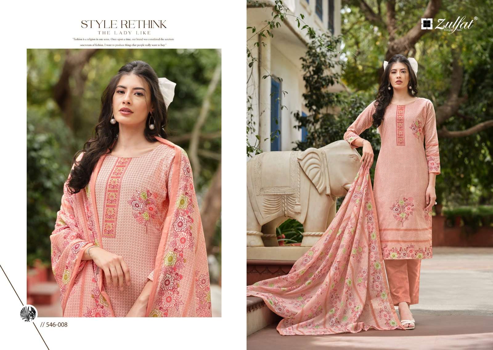 ZULFAT DESIGNER SUITS MARYAM VOL 4 