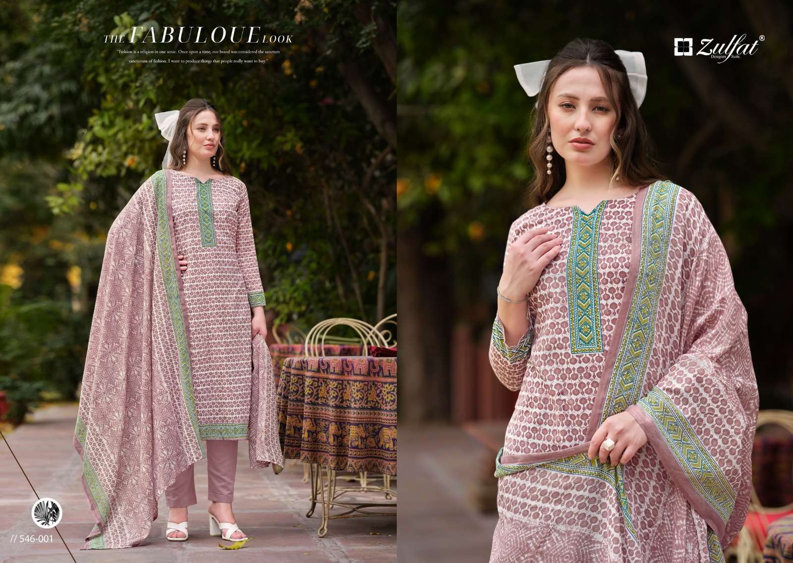 ZULFAT DESIGNER SUITS MARYAM VOL 4 