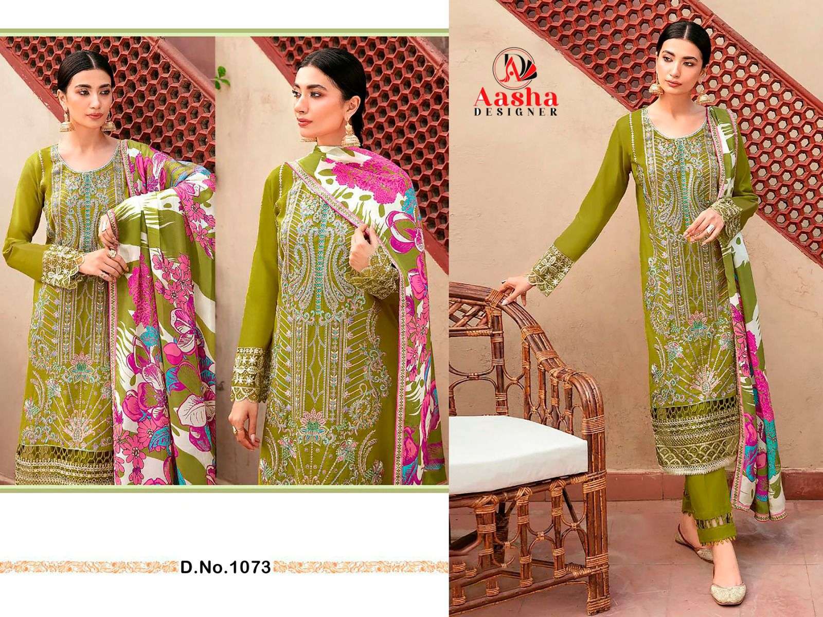 AASHA DESIGNER CHEVRON PREMIUM COLLECTION VOL 1 