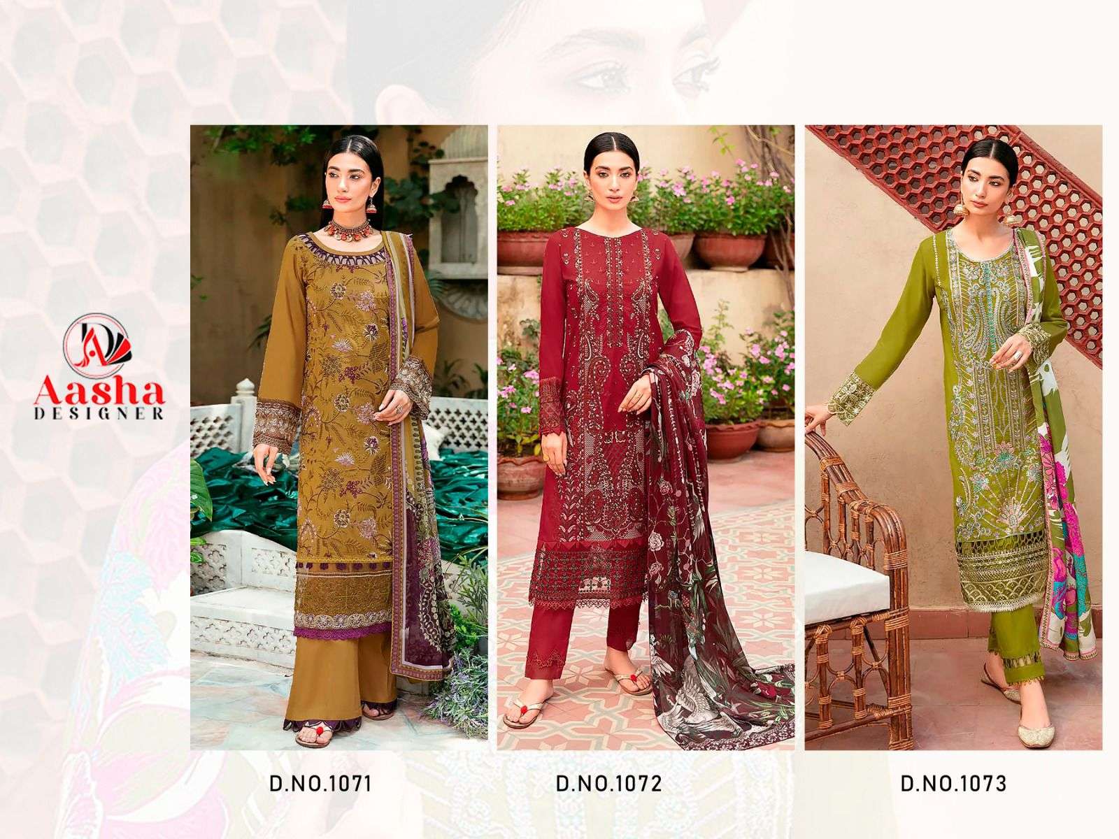 AASHA DESIGNER CHEVRON PREMIUM COLLECTION VOL 1 