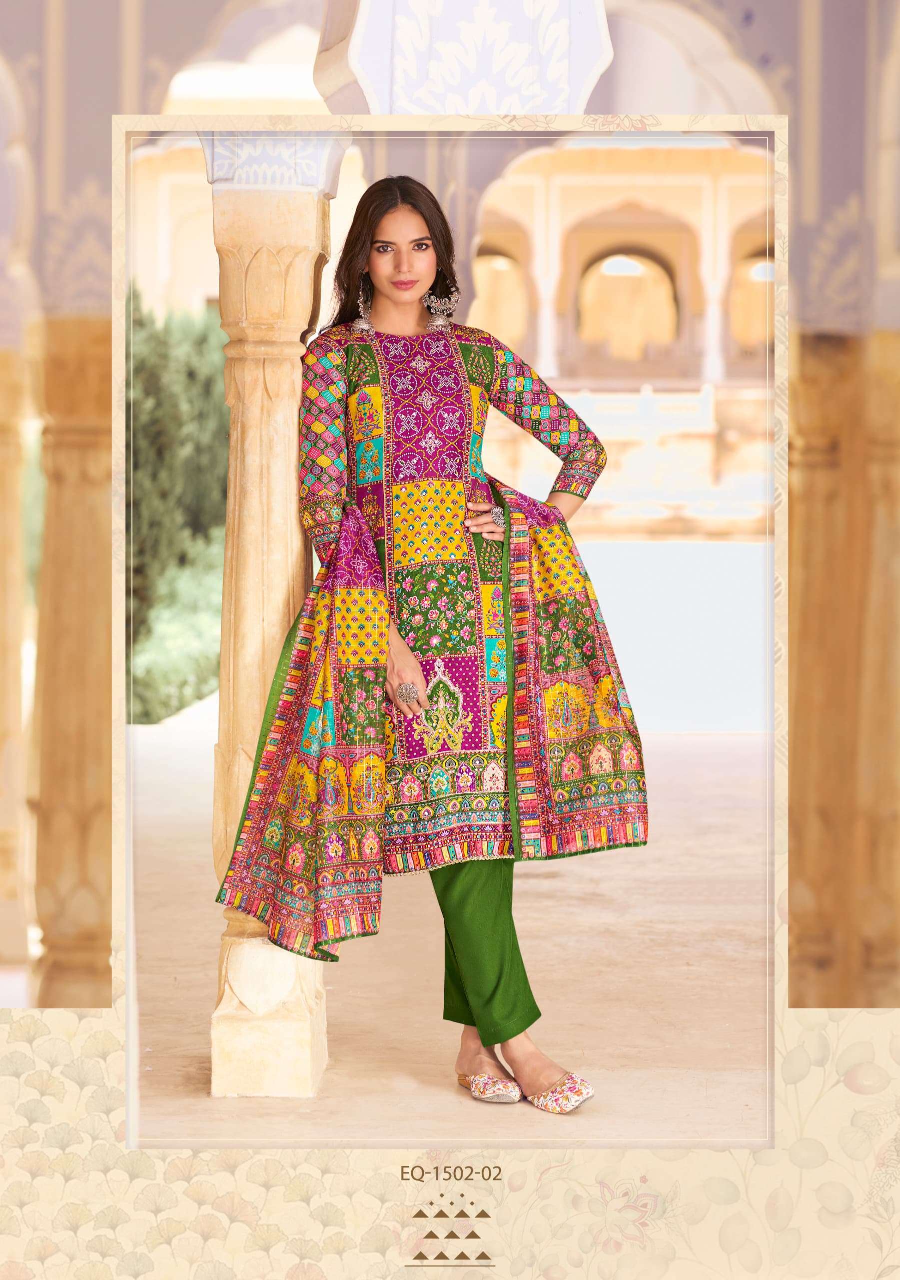 ALOK SUITS BELLA VOL 8 