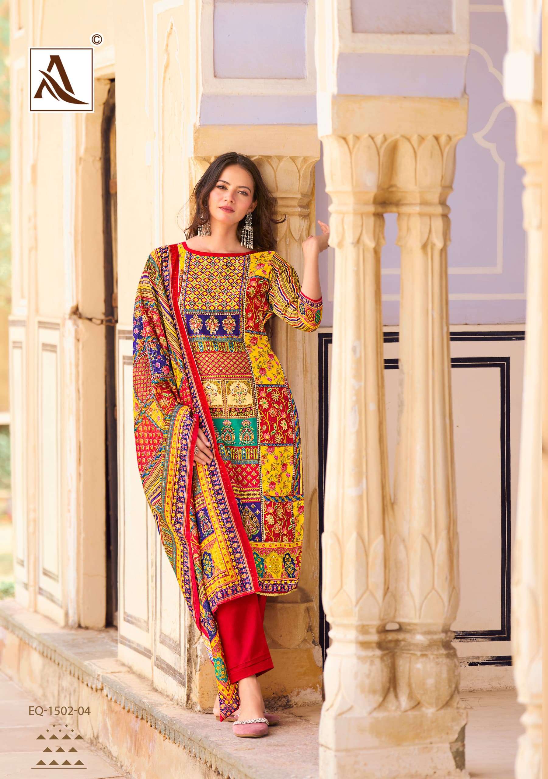 ALOK SUITS BELLA VOL 8 