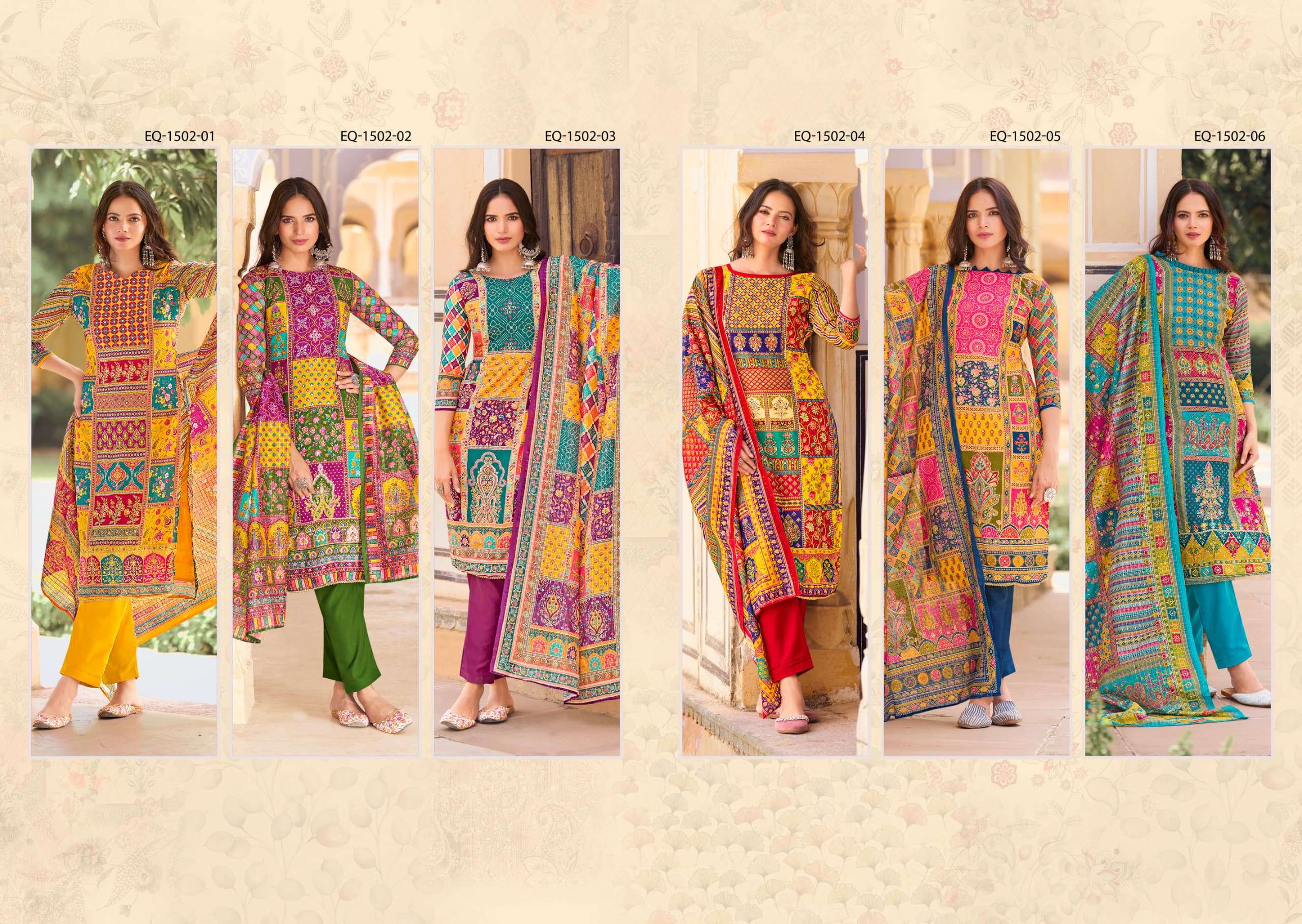 ALOK SUITS BELLA VOL 8 