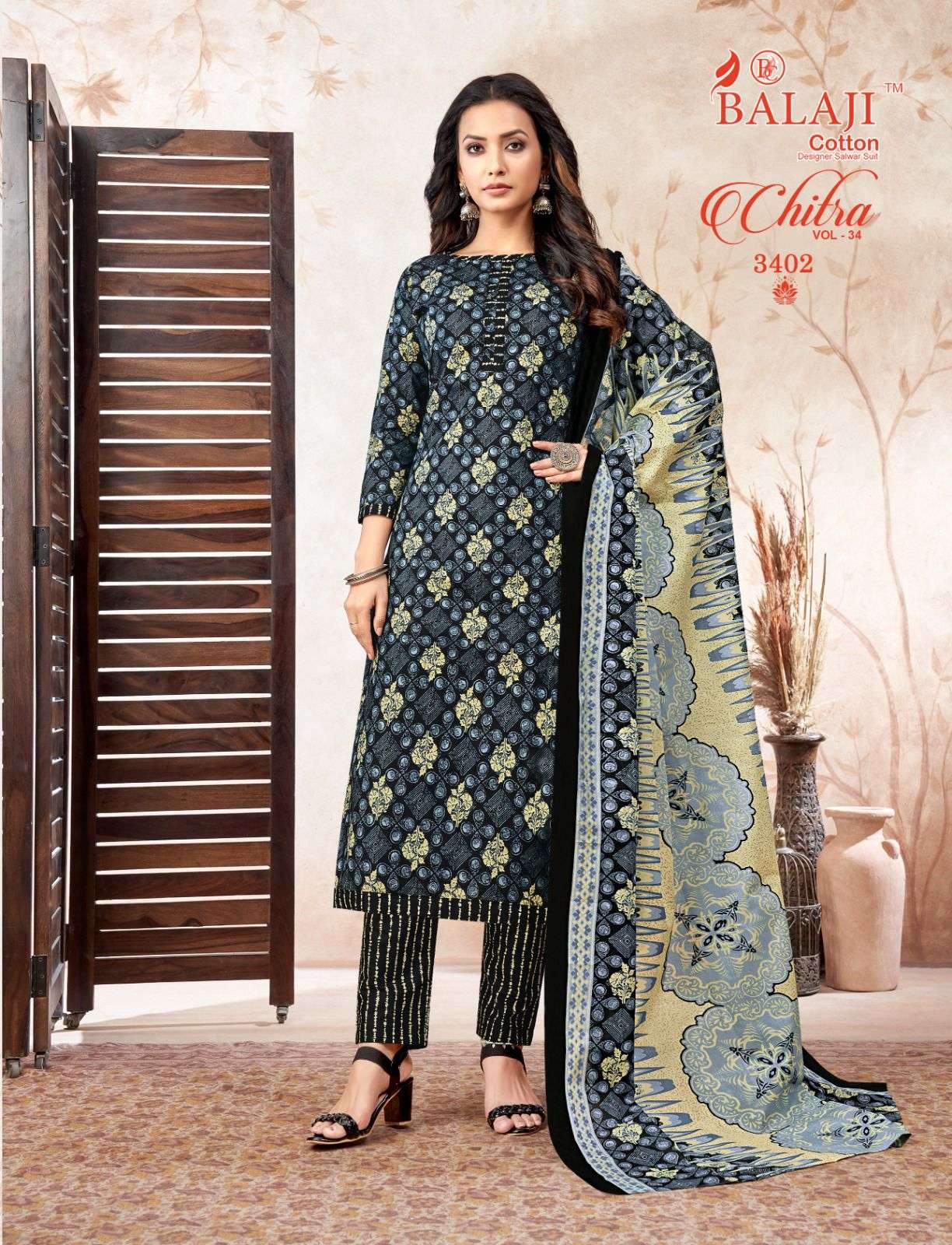 BALAJI COTTON CHITRA VOL 34 