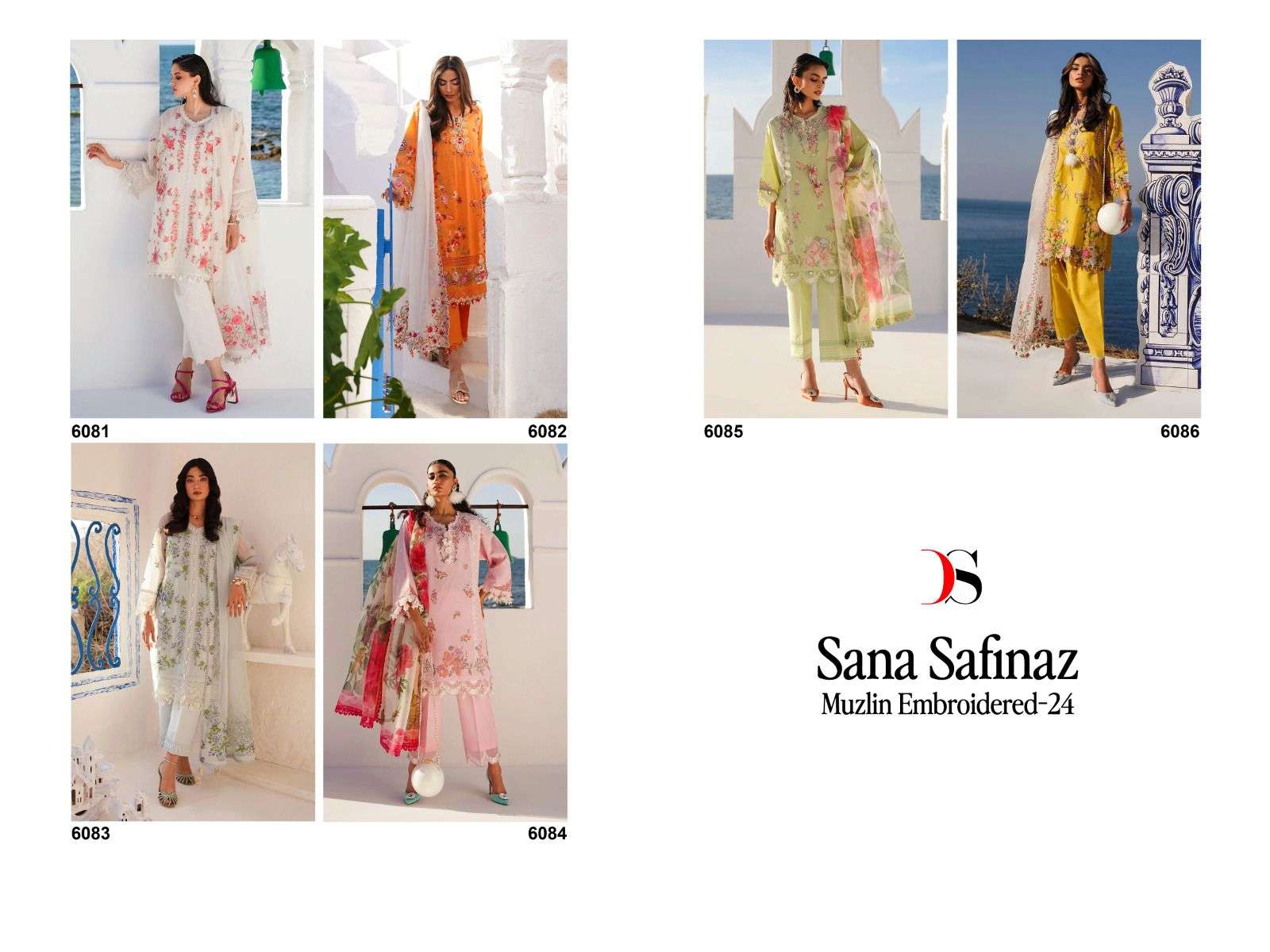 DEEPSY SUITS SANA SAFINAZ MUZLIN EMBROIDERED 24