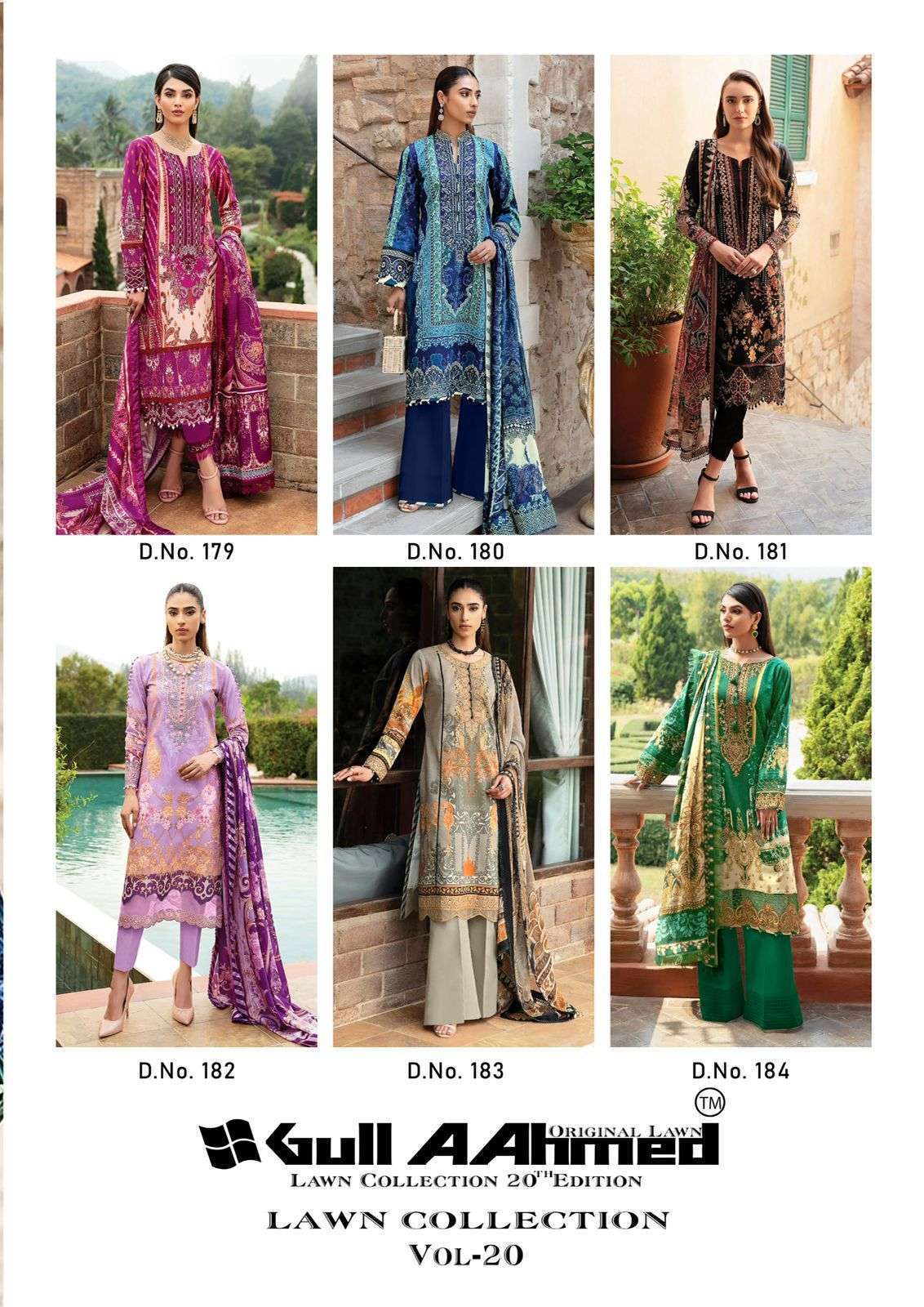 GULL AAHMED LAWN COLLECTION VOL 20