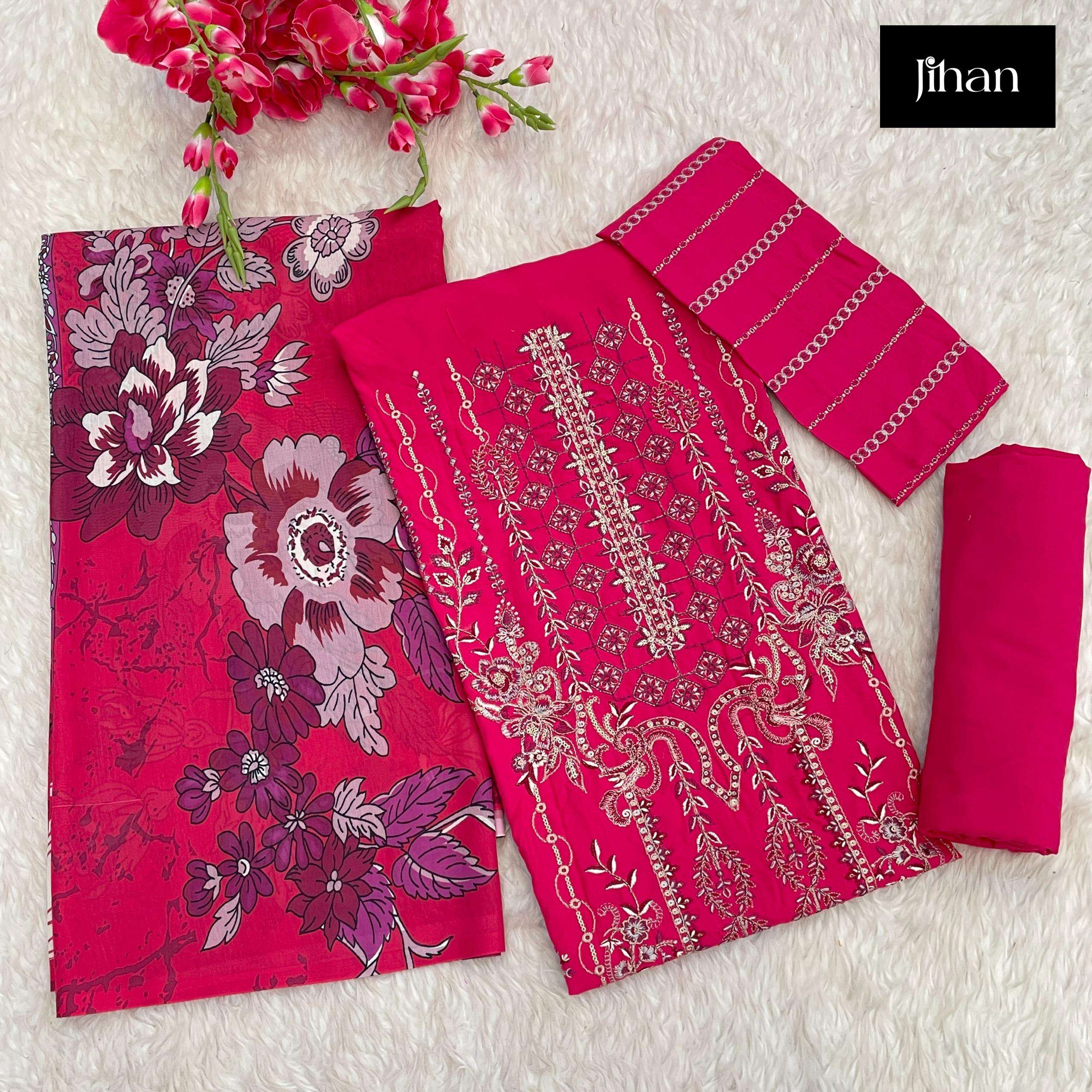 JIHAN RIWAYAT LUXURY LAWN COLLECTION 