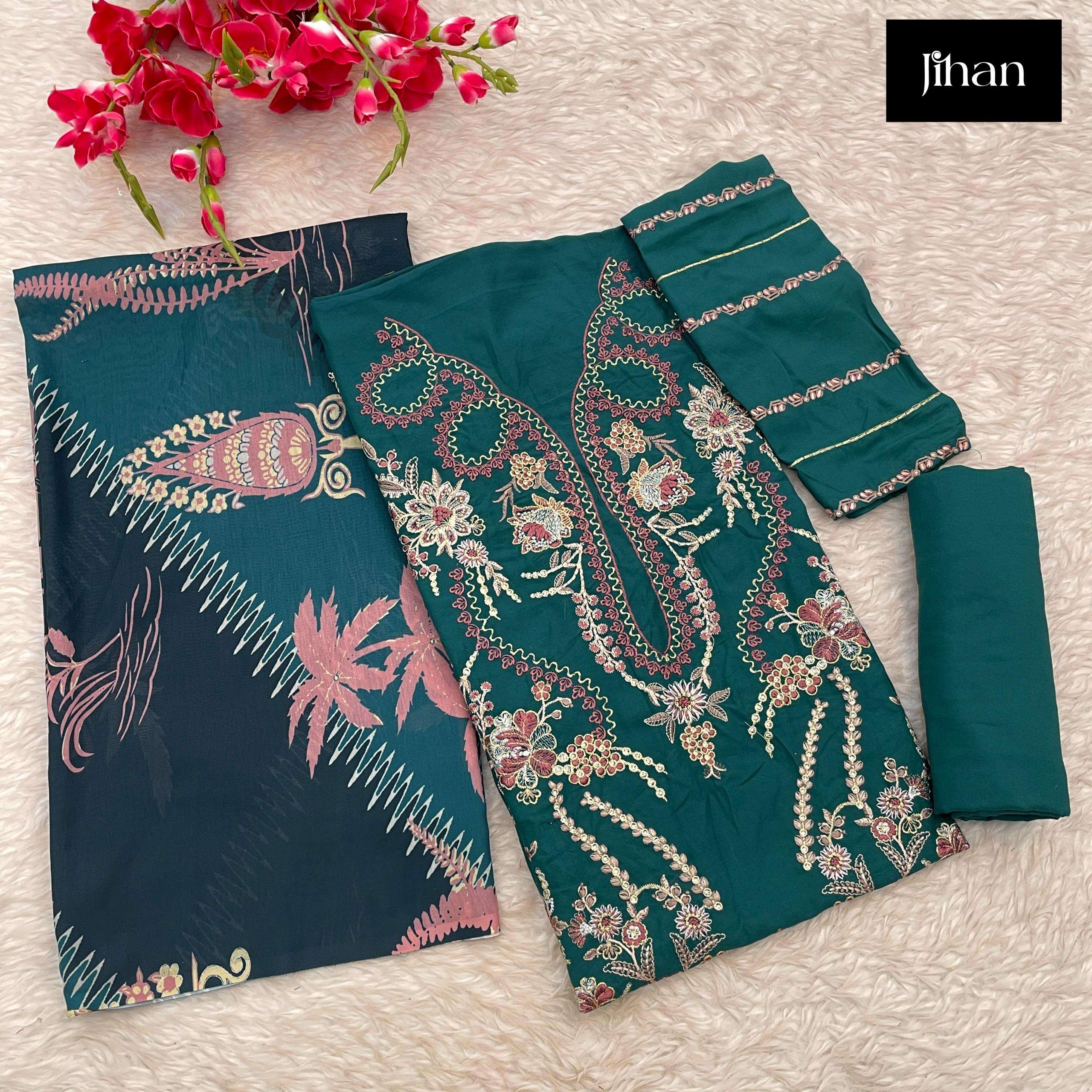 JIHAN RIWAYAT LUXURY LAWN COLLECTION 