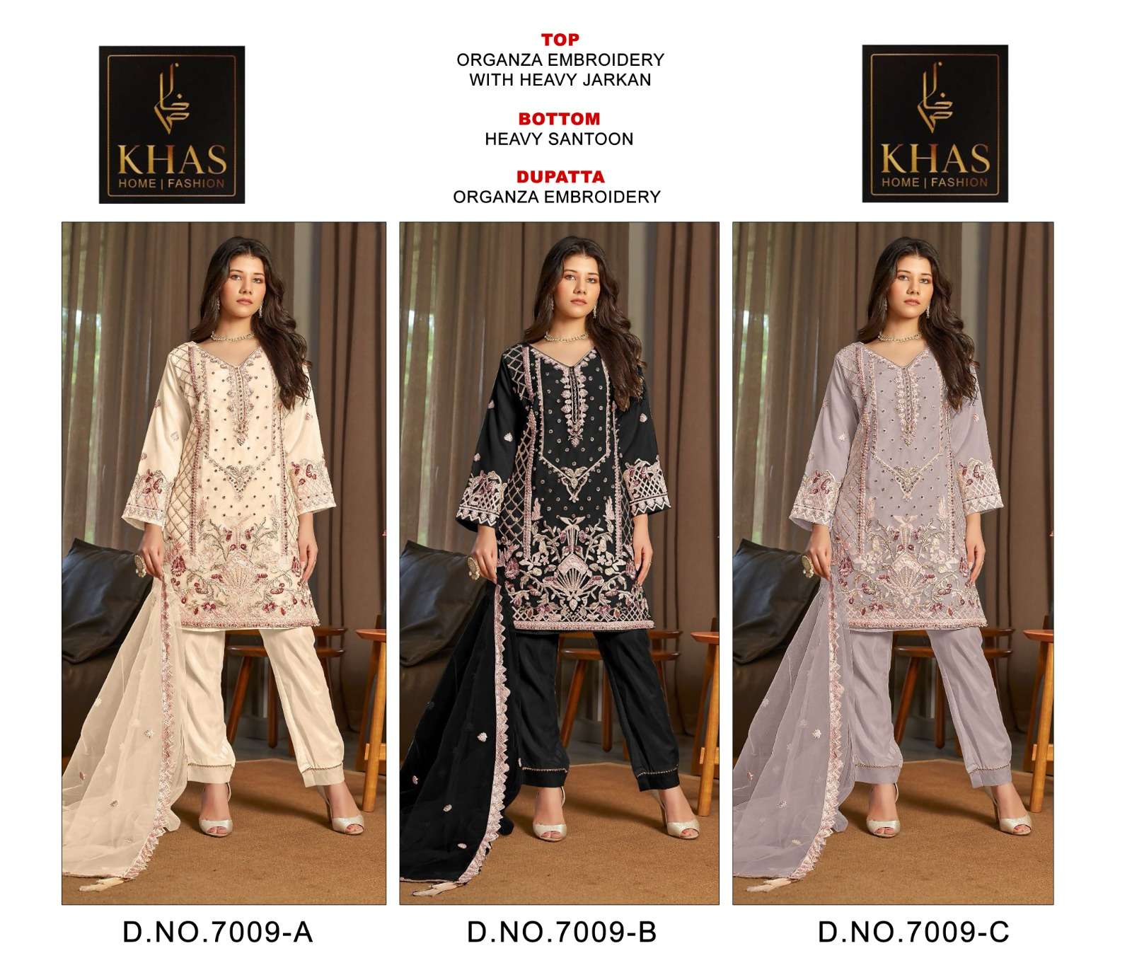 KHAS FASHION D NO 7009 