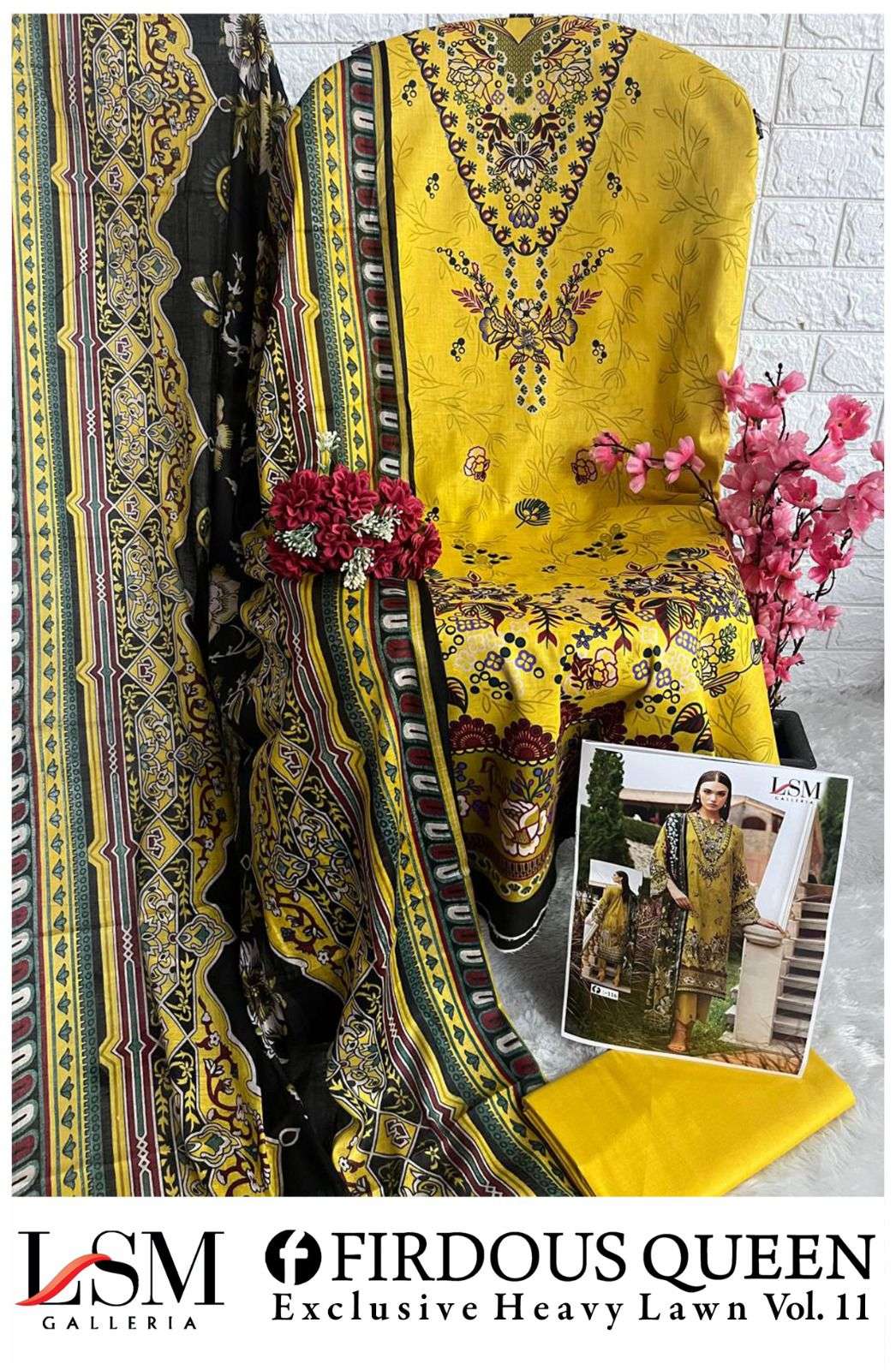 LSM GALLERIA FIRDOUS QUEEN LAWN VOL 11