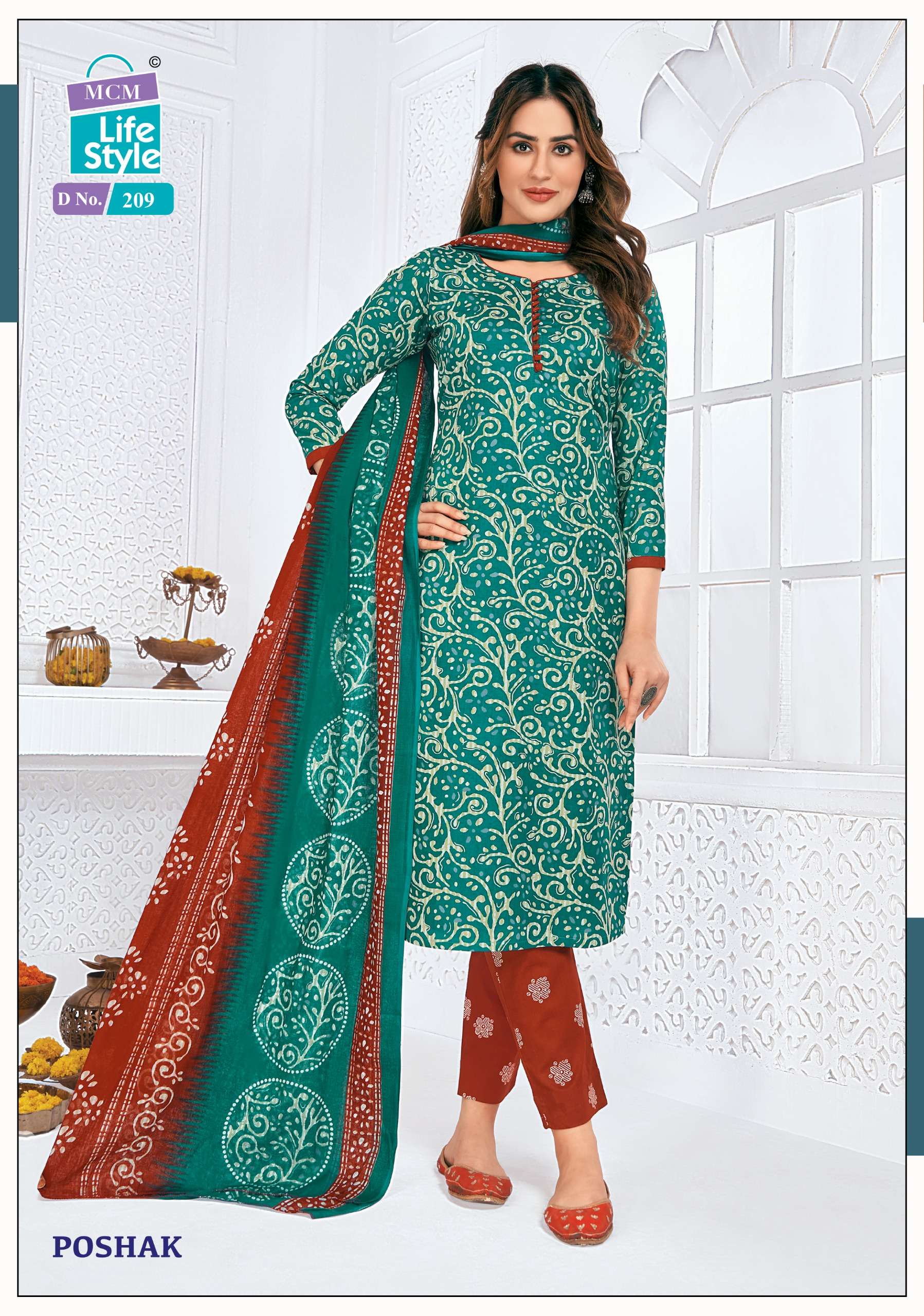 MCM LIFESTYLE POSHAK VOL 2 KURTI COMBO SET