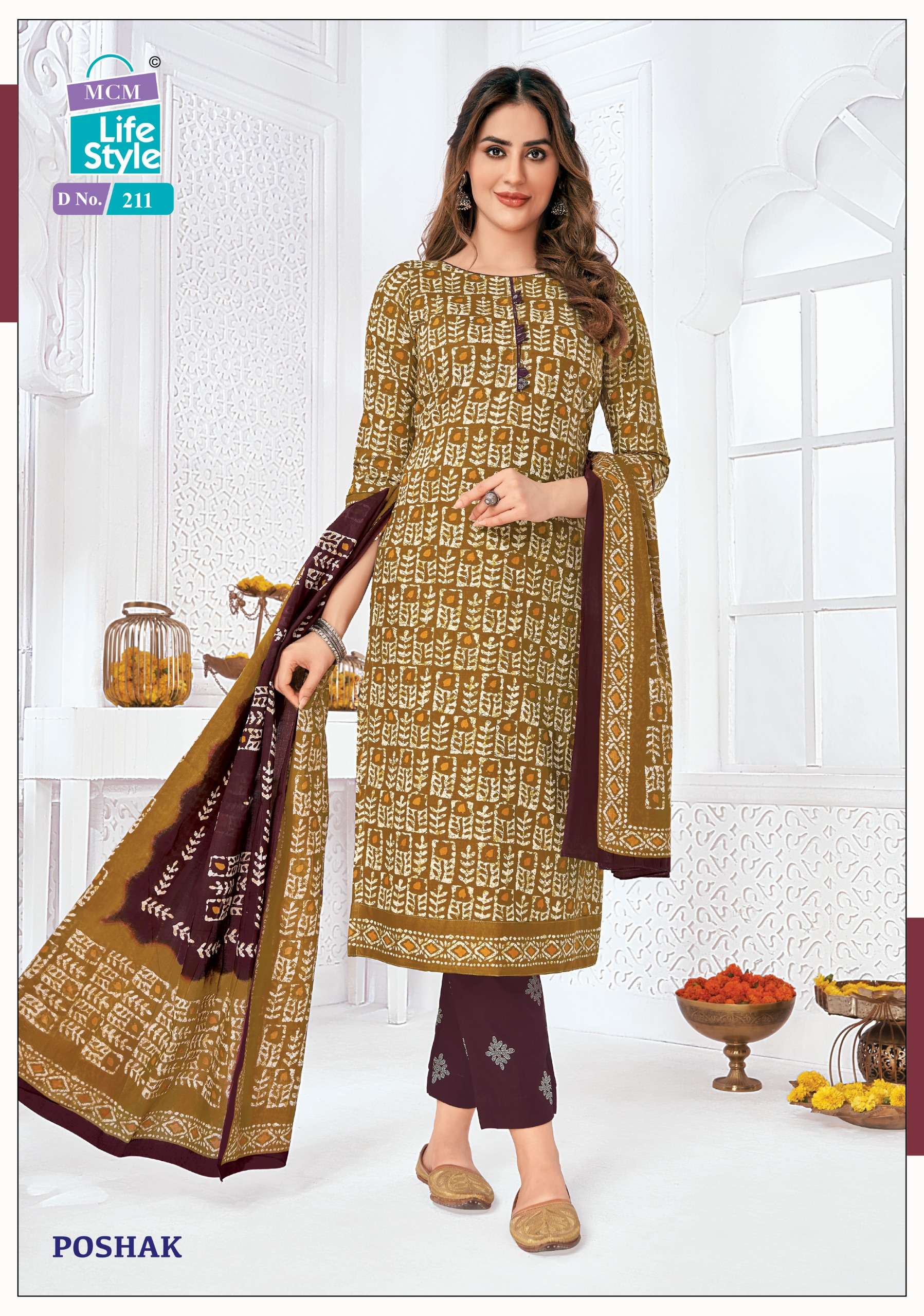 MCM LIFESTYLE POSHAK VOL 2 KURTI COMBO SET